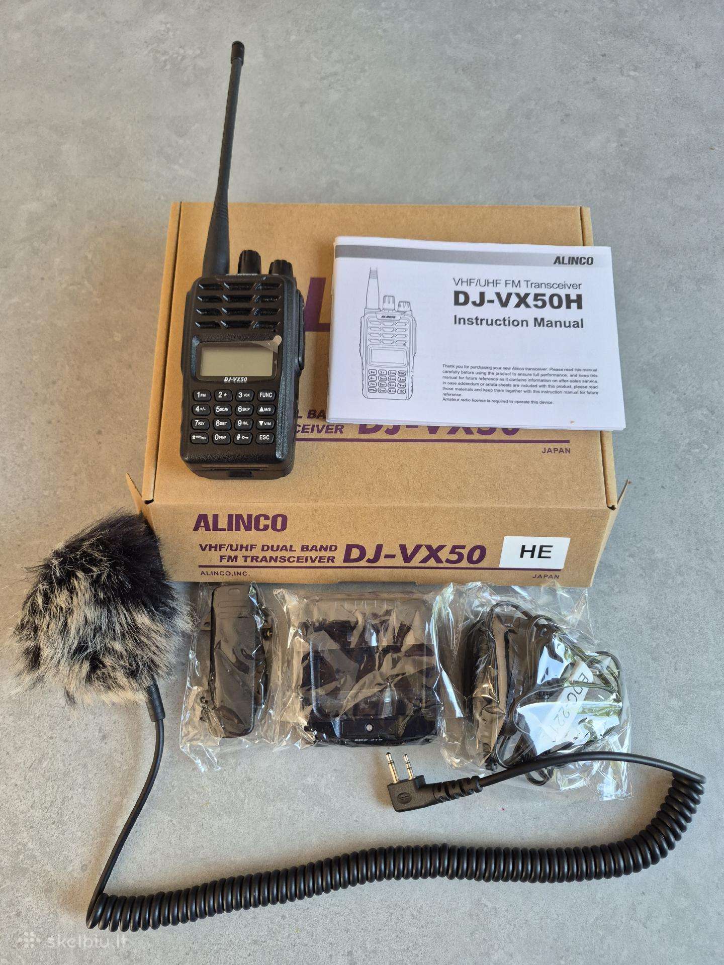 Radio stotelė Alinco Dj-vx50