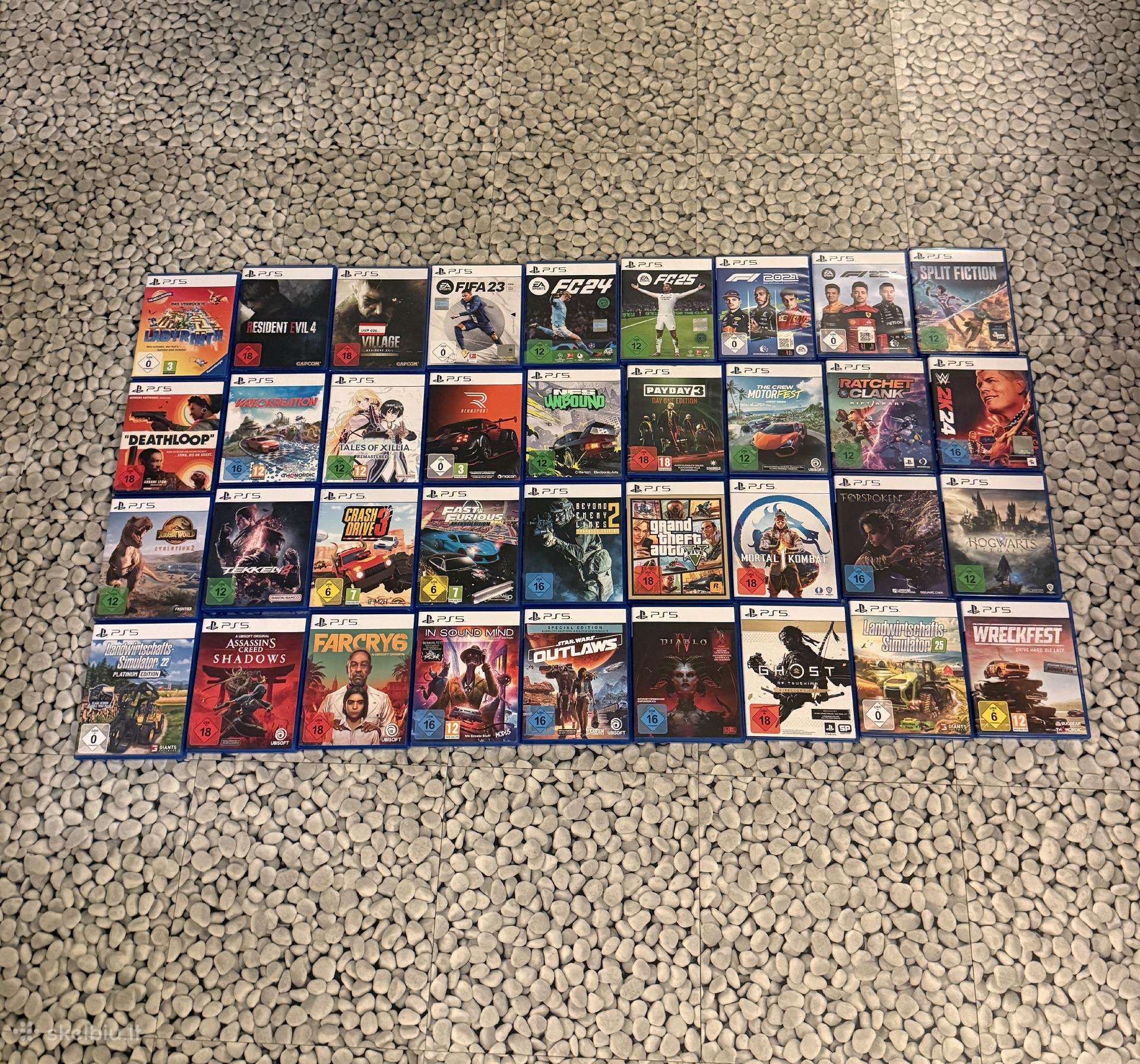 Playstation 5 žaidimai