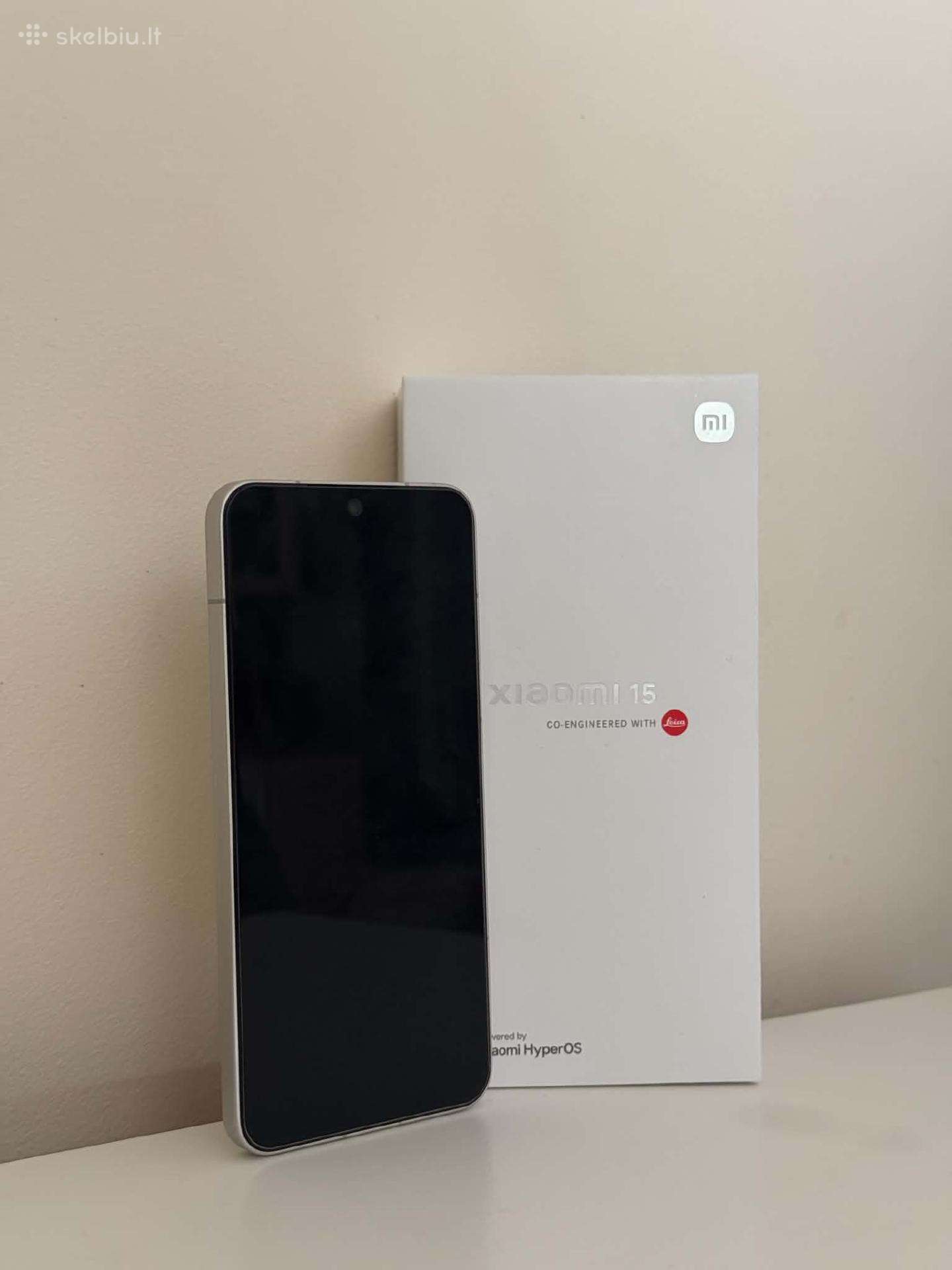 Xiaomi 15 512gb puikios buklės su garantija