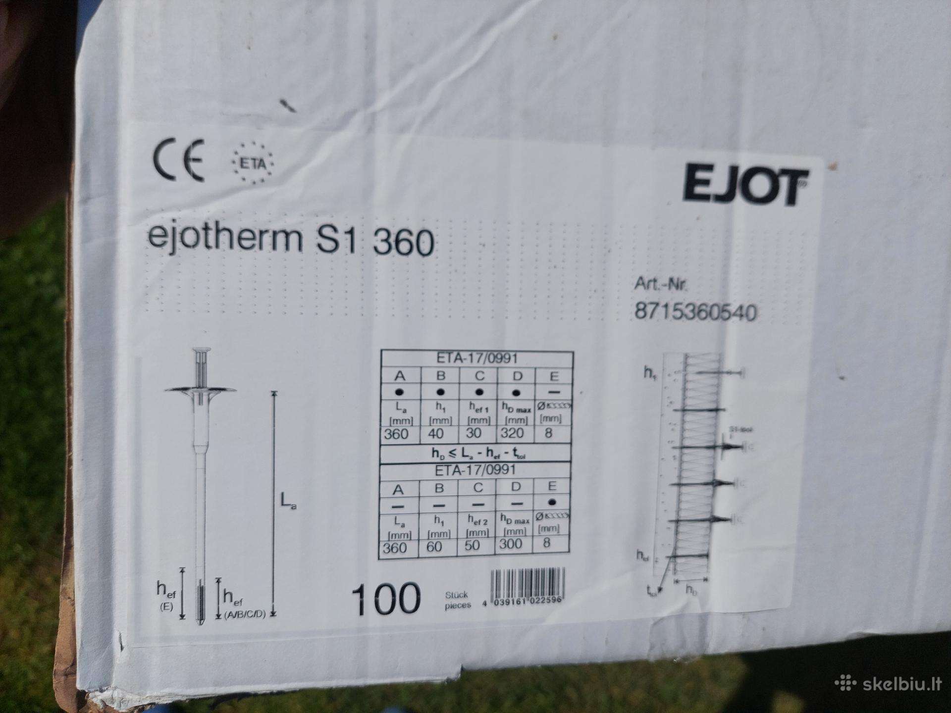 Ejot Smeigė šiltinimui Ejotherm 360