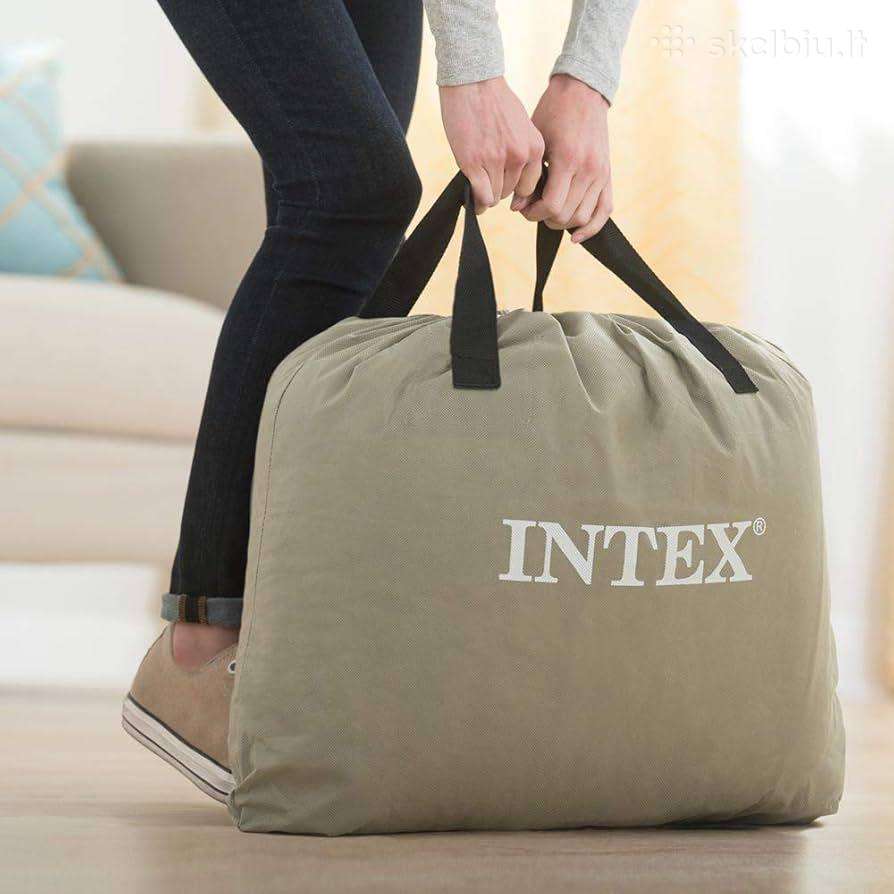 Parduodu viengulį pripučiamą čiužinį intex