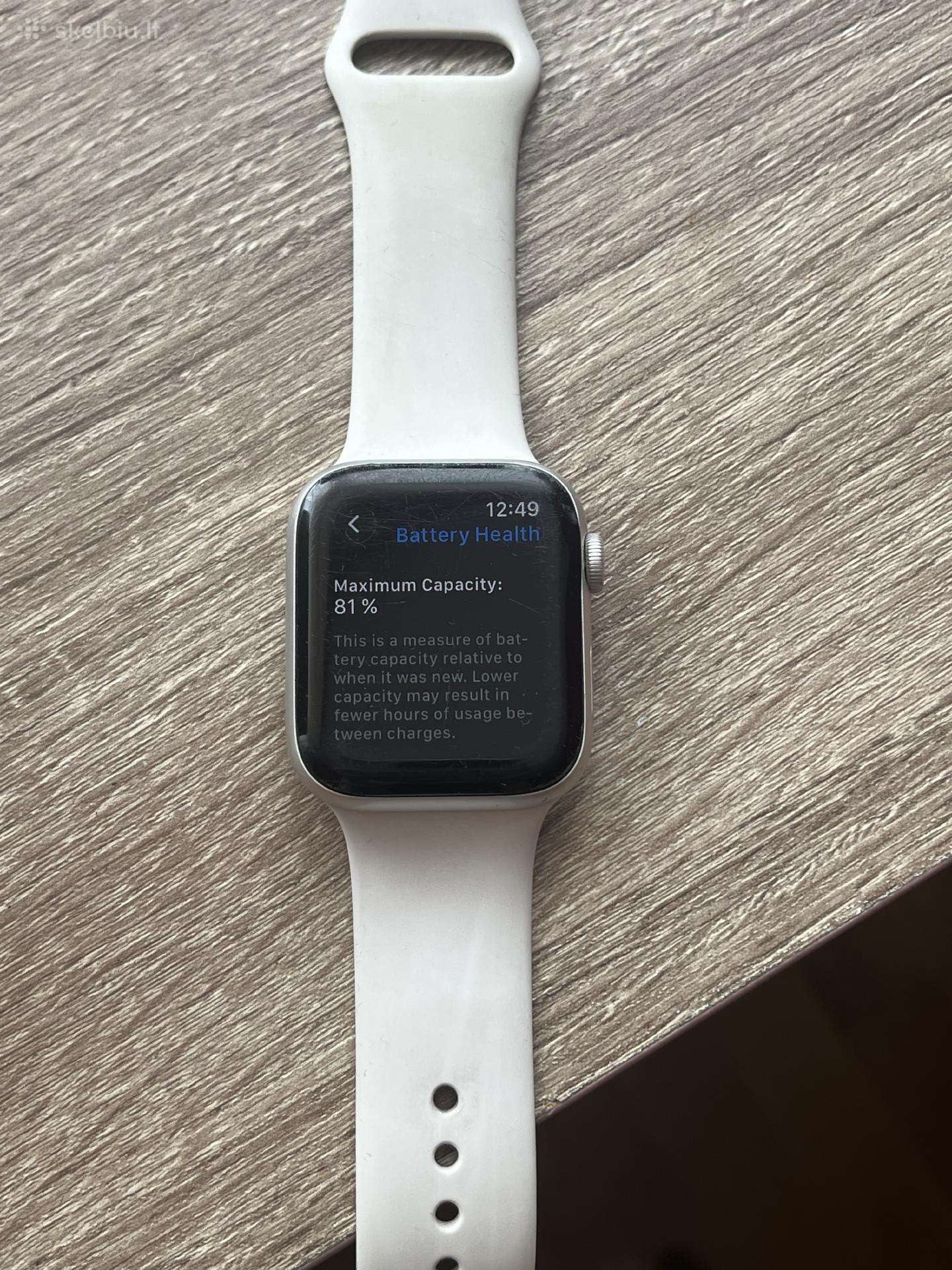 Apple Watch Series 6 GPS 44mm Silver