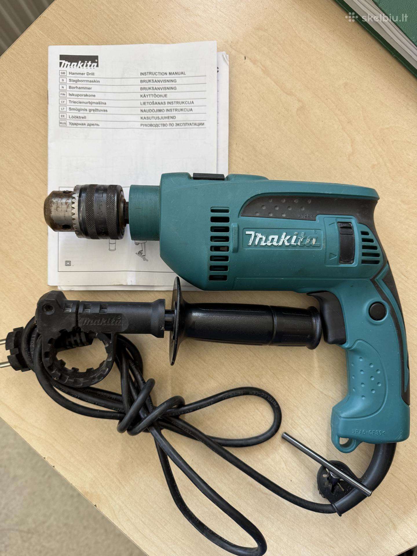 Smūginis gręžtuvas Makita Hp1640