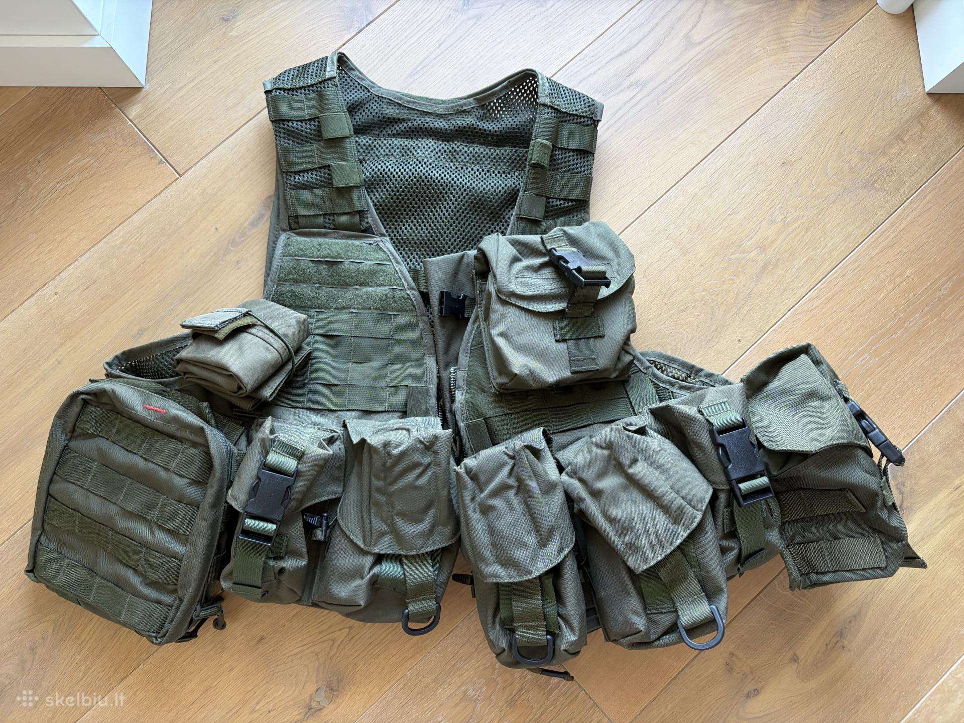 Nfm bear 2 taktinė kariška liemenė su krepšeliais