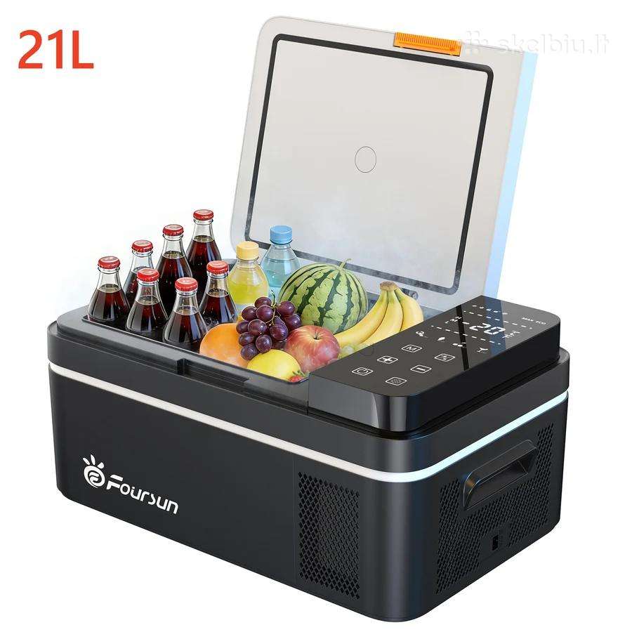 Foursun 21l automobilinis šaldytuvas