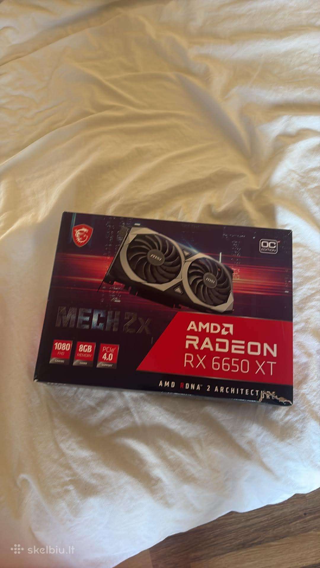 6650 XT msi mech