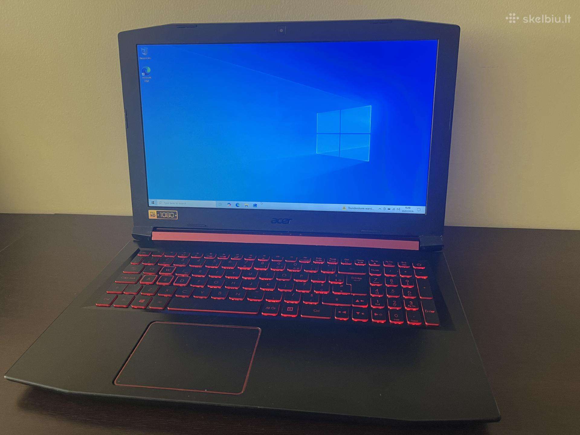 Acer nitro 5 + aušintuvas