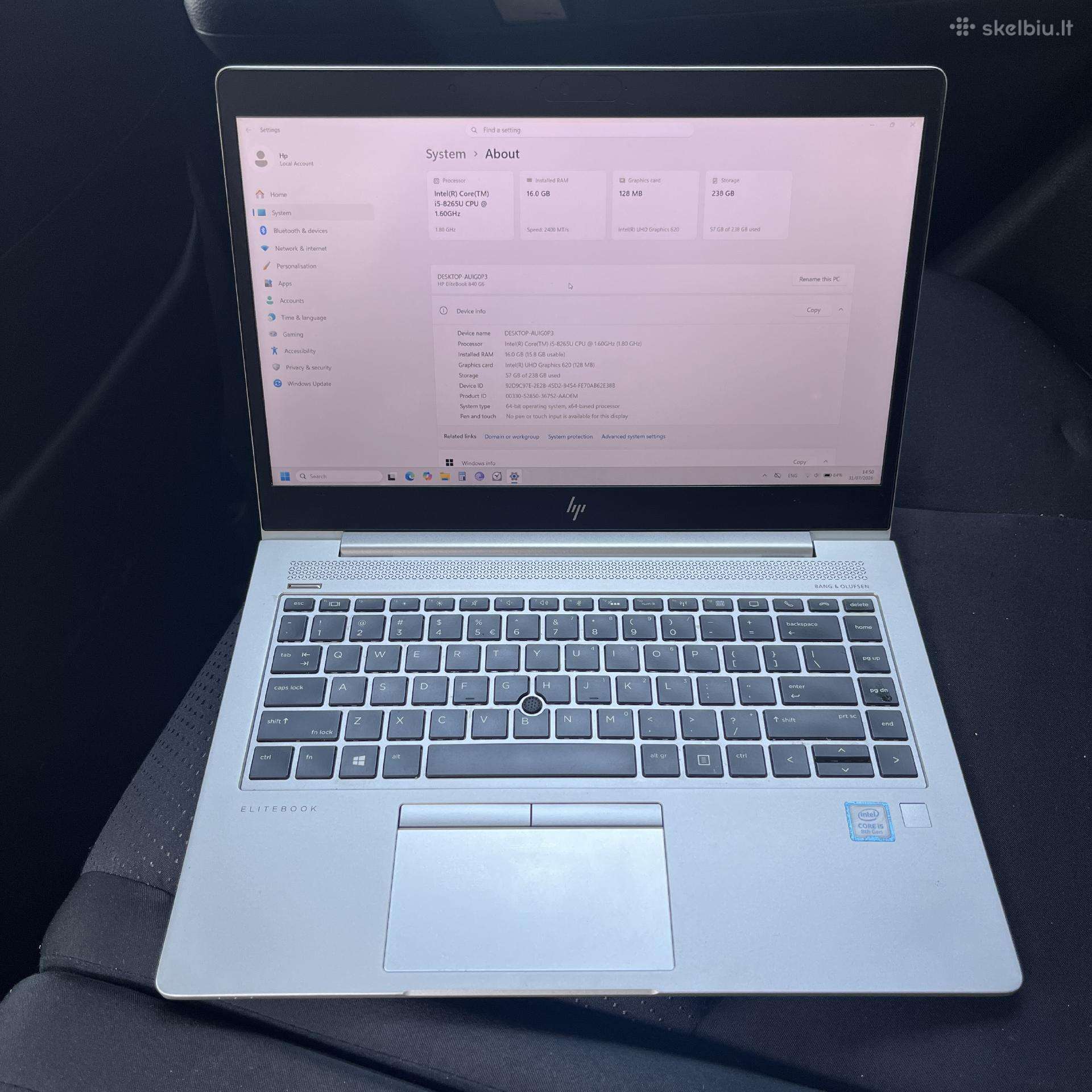 Hp Elitebook 840 G6