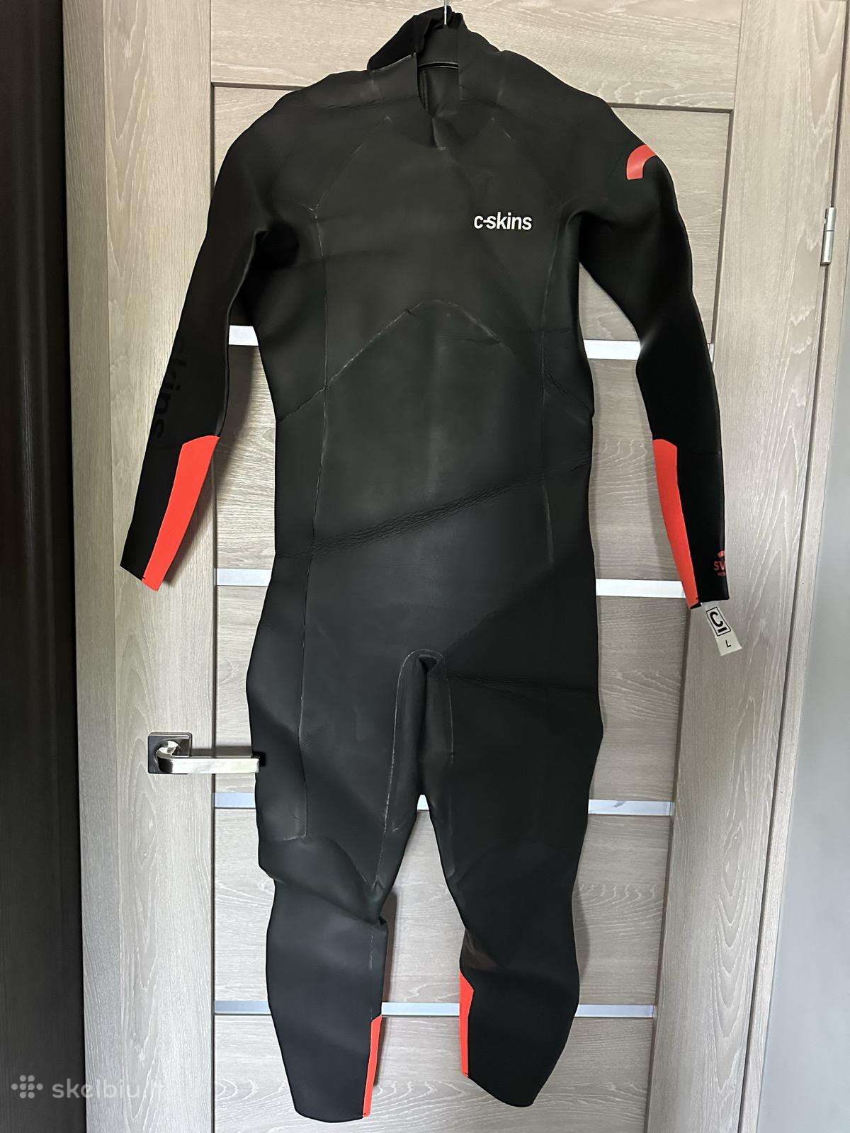 Swim Research 4:3 vyriškas Gbs Bzip Steamer kostiu