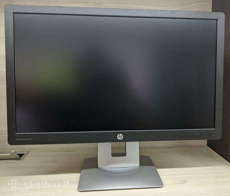 Puikios būklės Fullhd Hp E232 monitoriai (23")