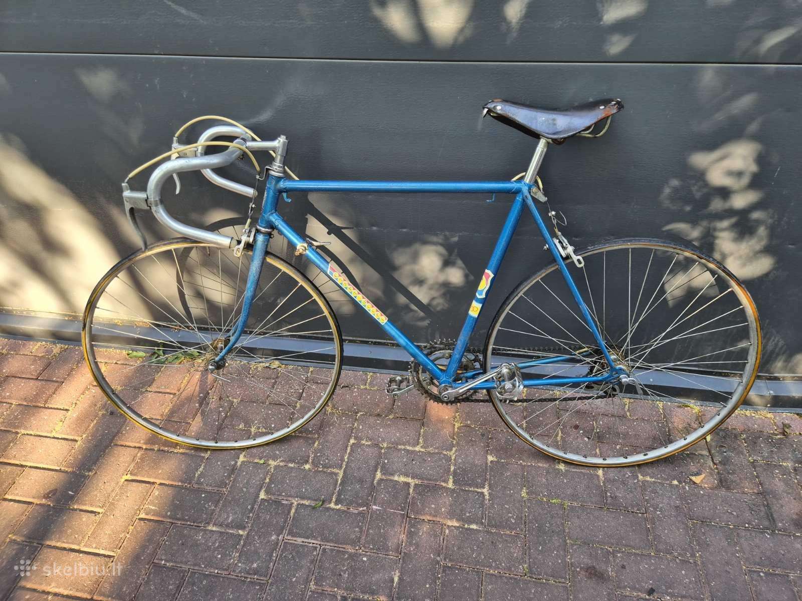 Kharkov Xb3 1986 m. retro plento dviratis