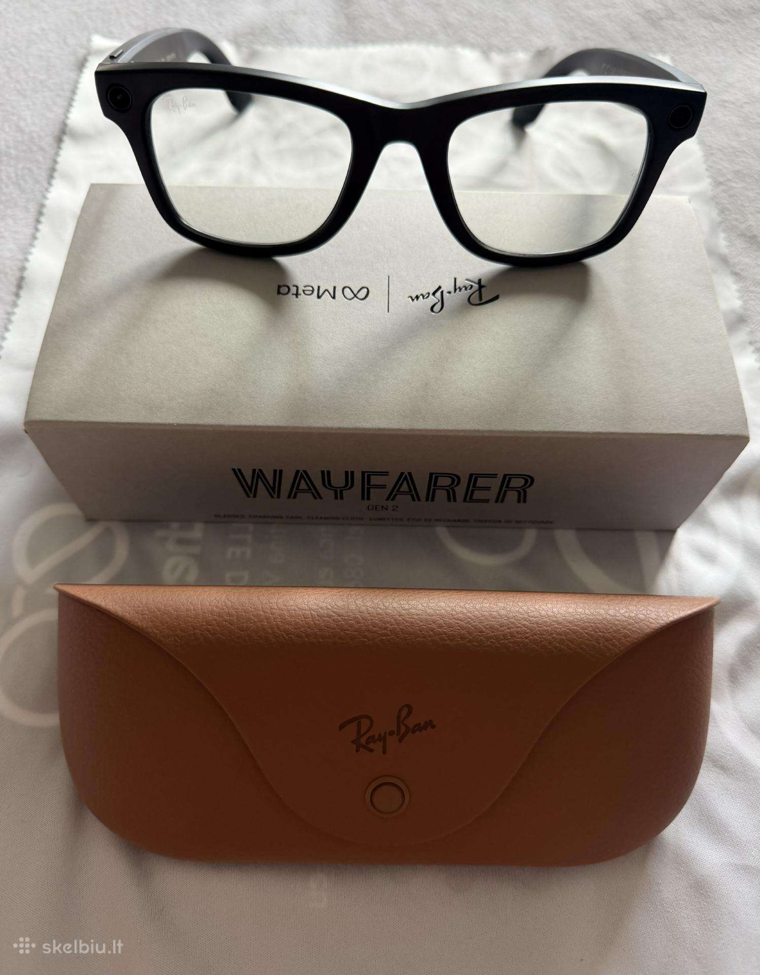 Ray-ban Meta Wayfarer Gen 2 53 mm Matte Black