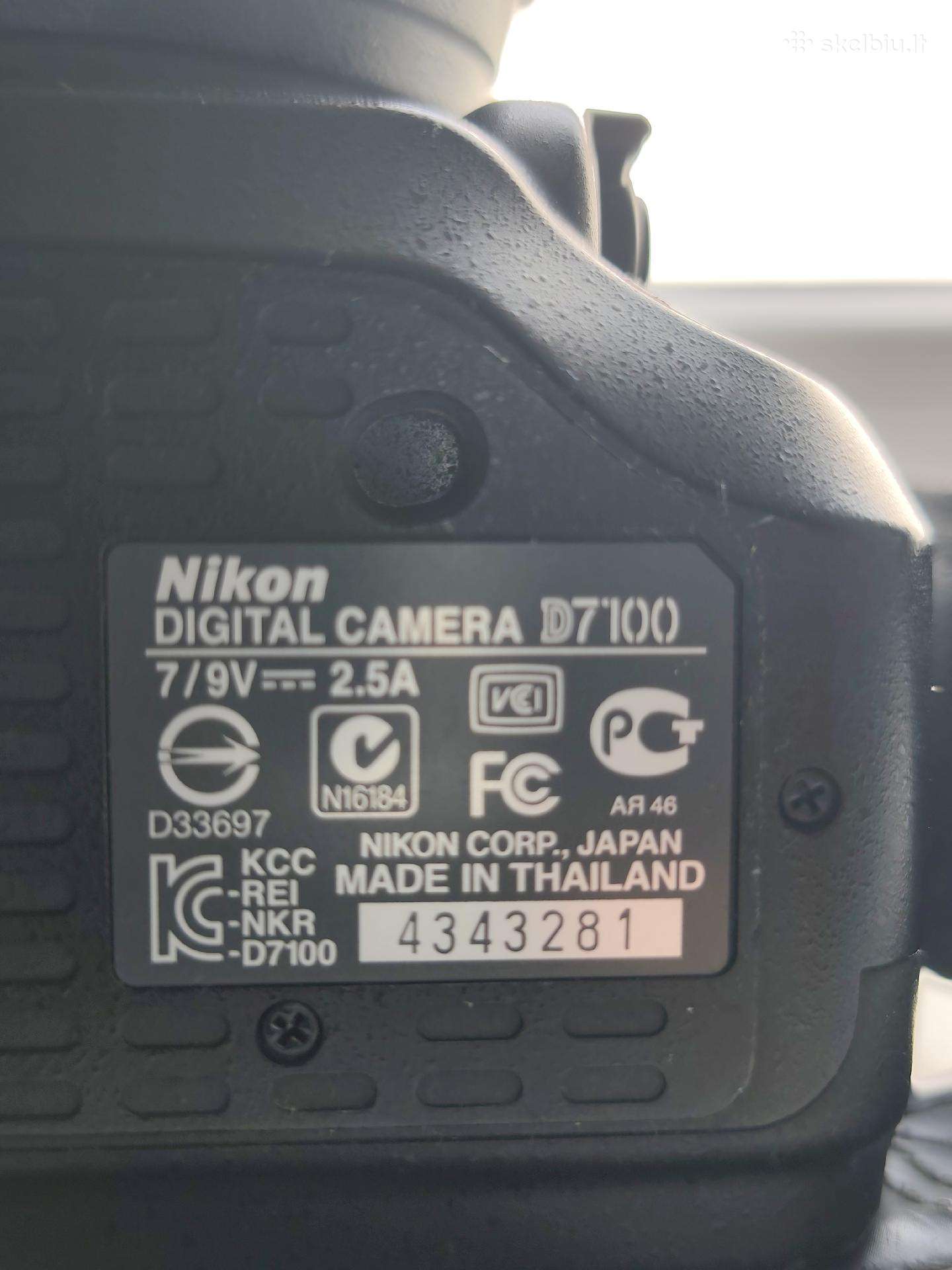 Parduodu Nikon D7100