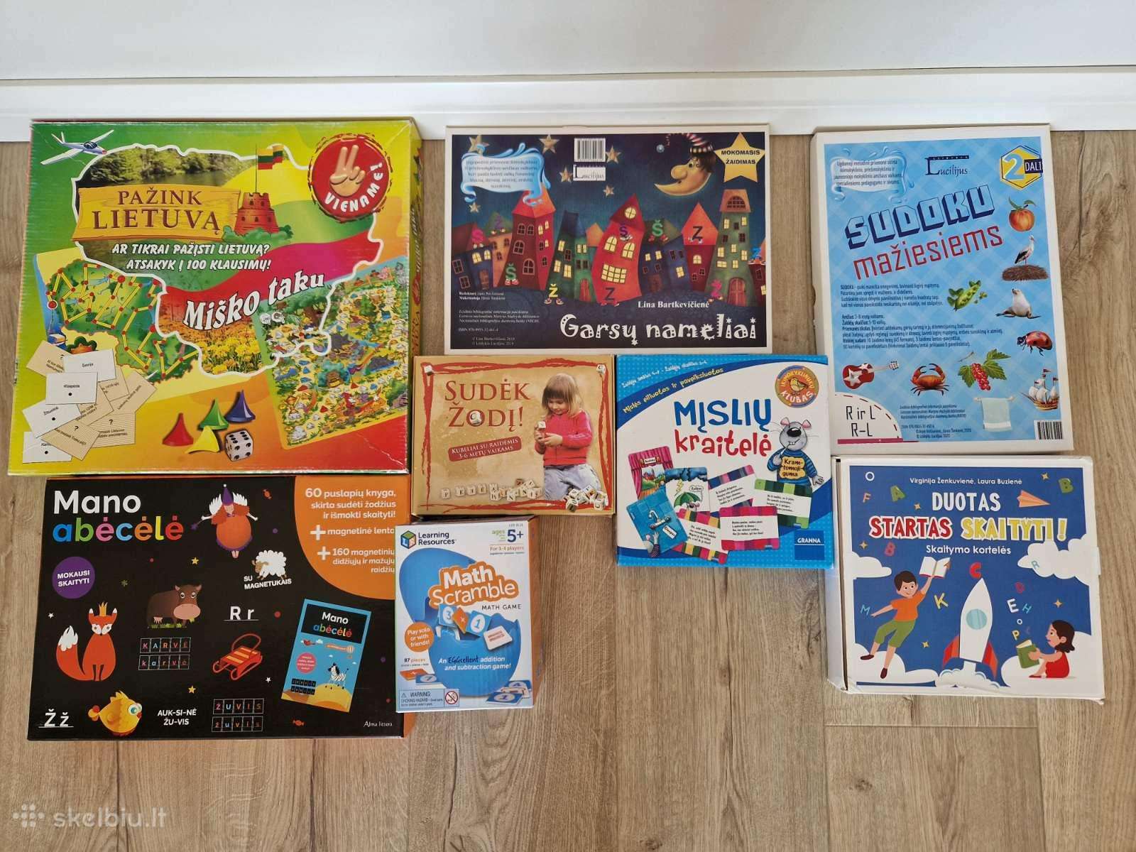 Vaikiški edukaciniai žaidimai