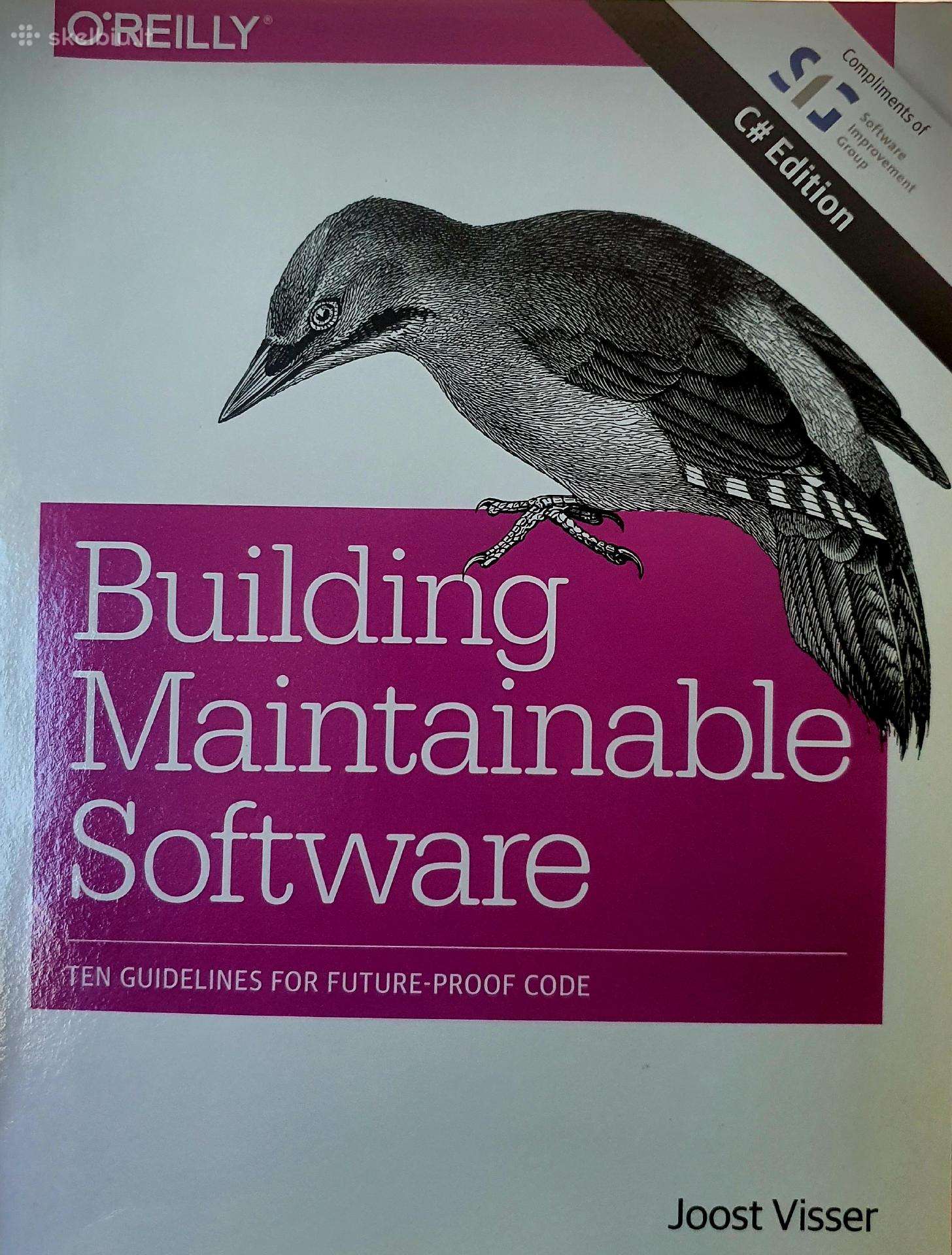 Joost Visser – Building Maintainable Soft anglu k.