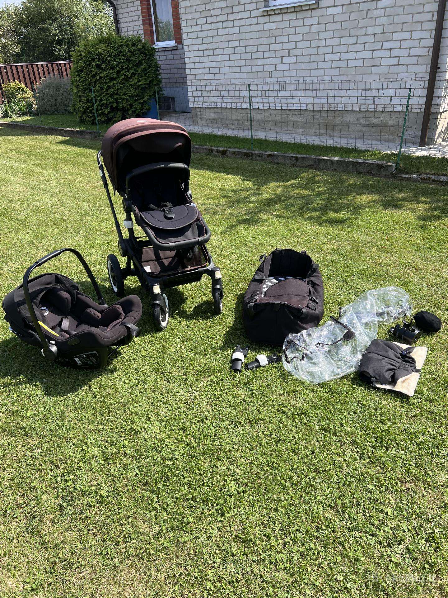 Bugaboo buffalo vežimėlis su priedais