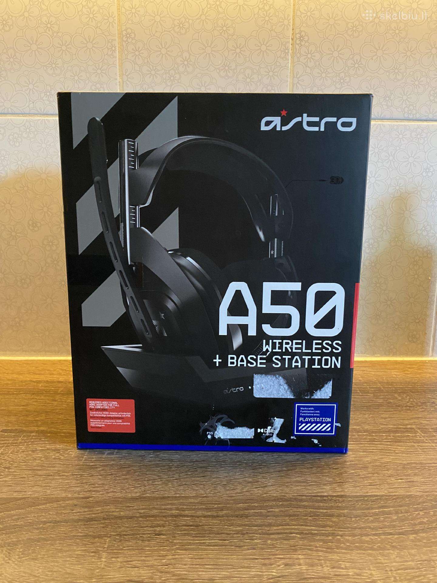 Logitech Astro A50 Wireless žaidimų ausinės