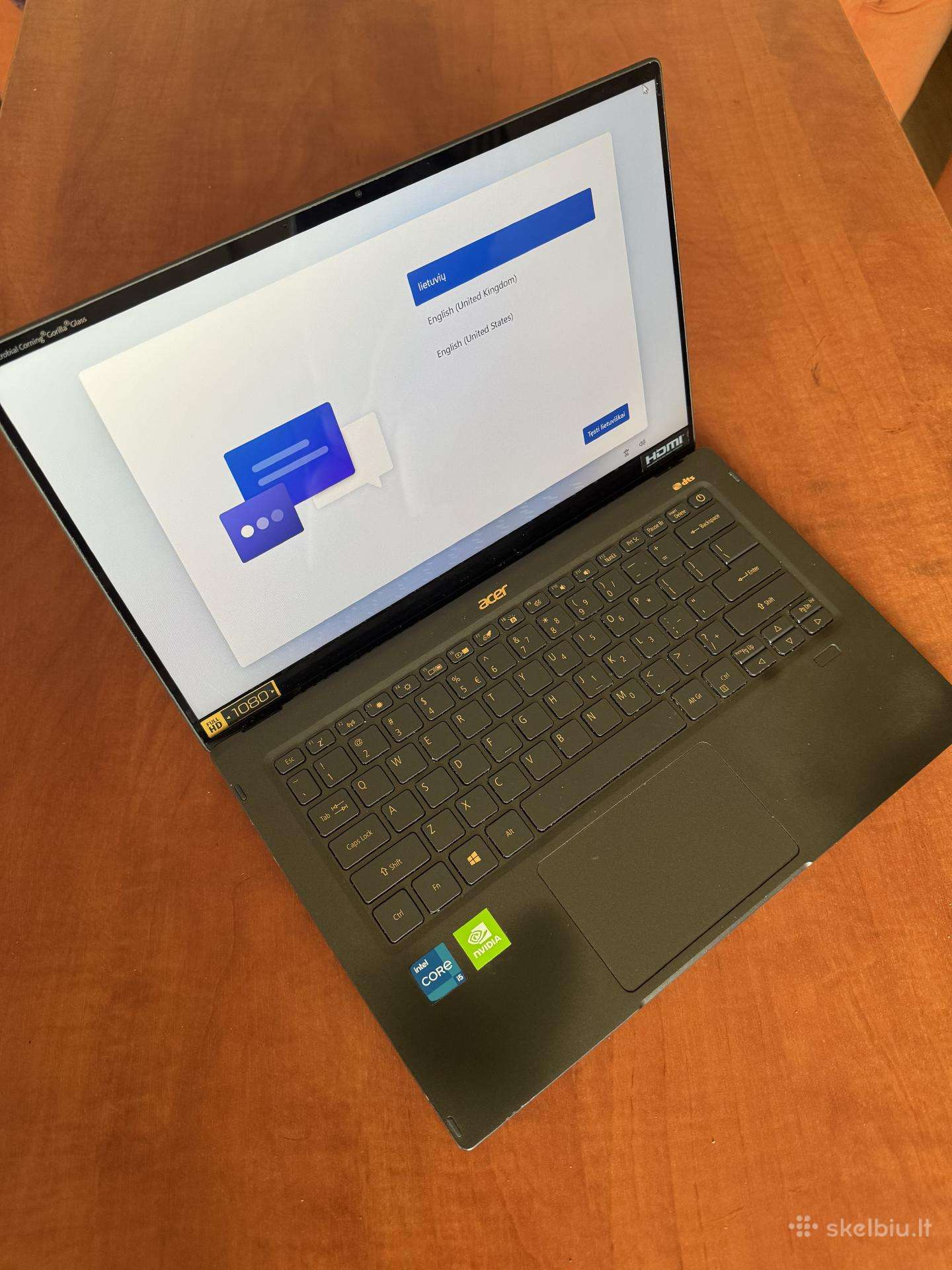 Acer Swift 5 Sf514-55gt-538s i5 8gb 512gb Ss