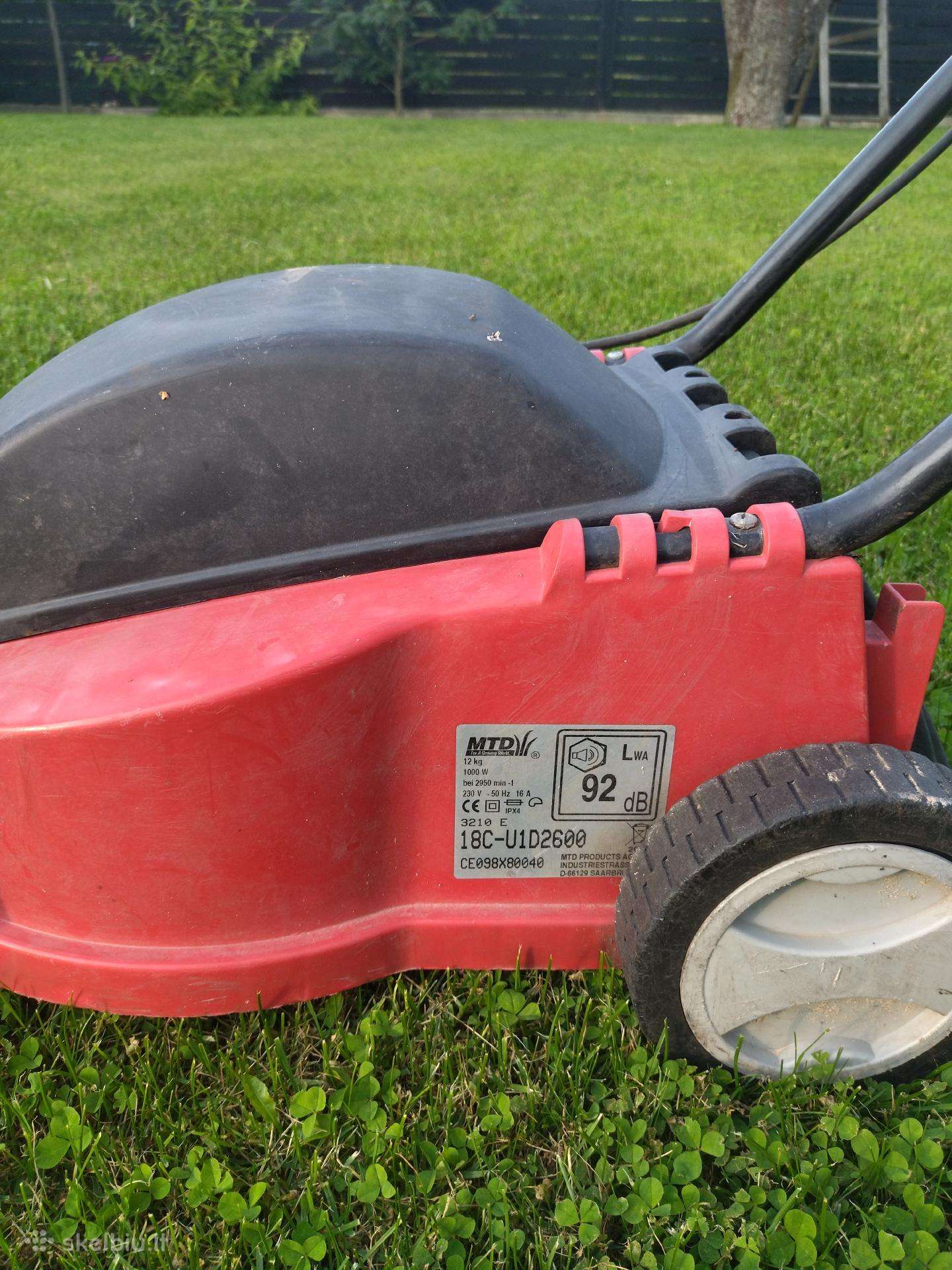 Parduodu naudota elektrine żoliapjovę.25 eur