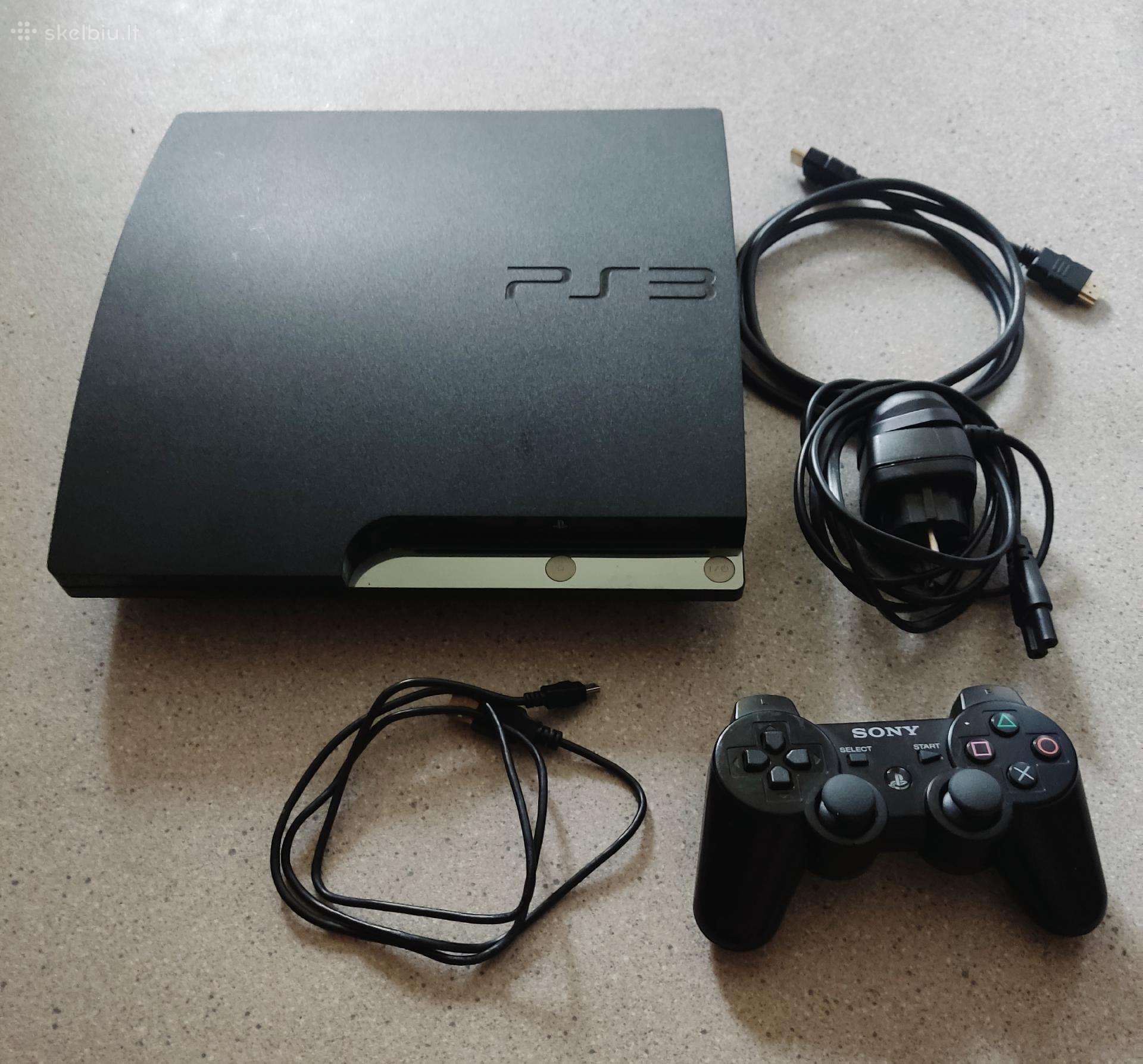 Parduodu atrištą PS3 Slim 320 GB