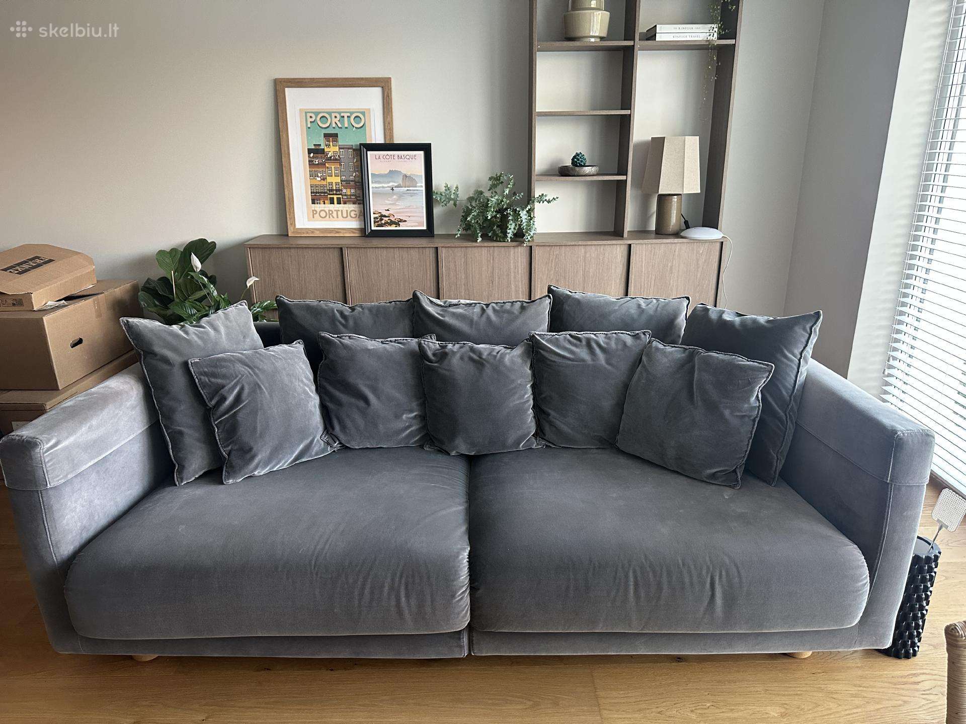 Trivietė sofa