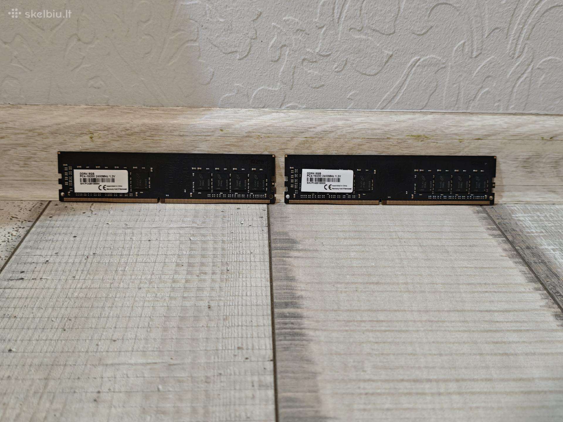 Ddr4 2x8gb RAM
