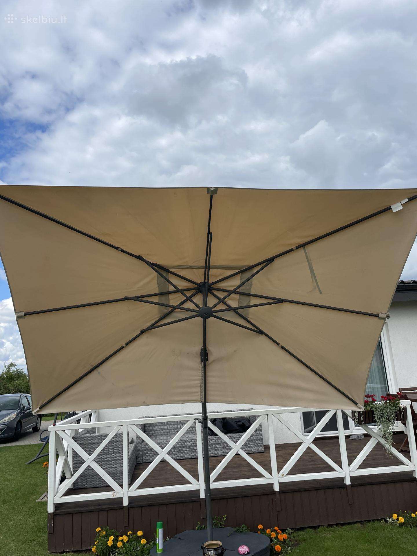 Ikea Seglarö kabamasis skėtis 330x240 su pagrindu