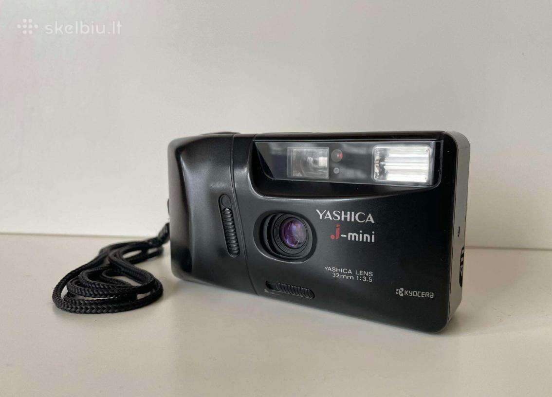 Yashica j-mini juostinis fotoaparatas