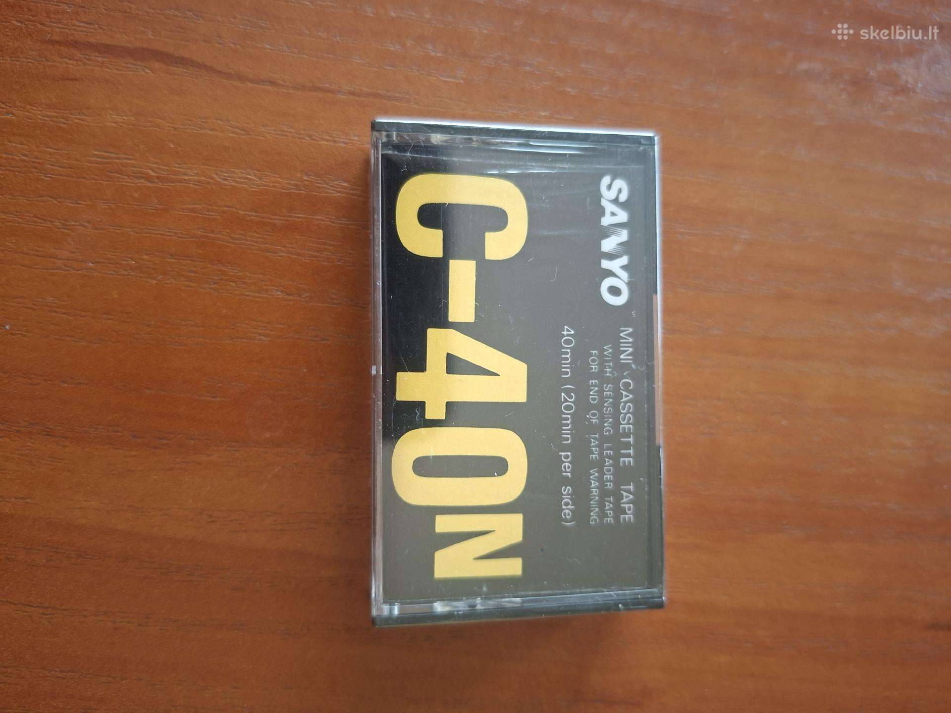 Nauja Sanyo Mc-40 microkasete ( Microcassette )