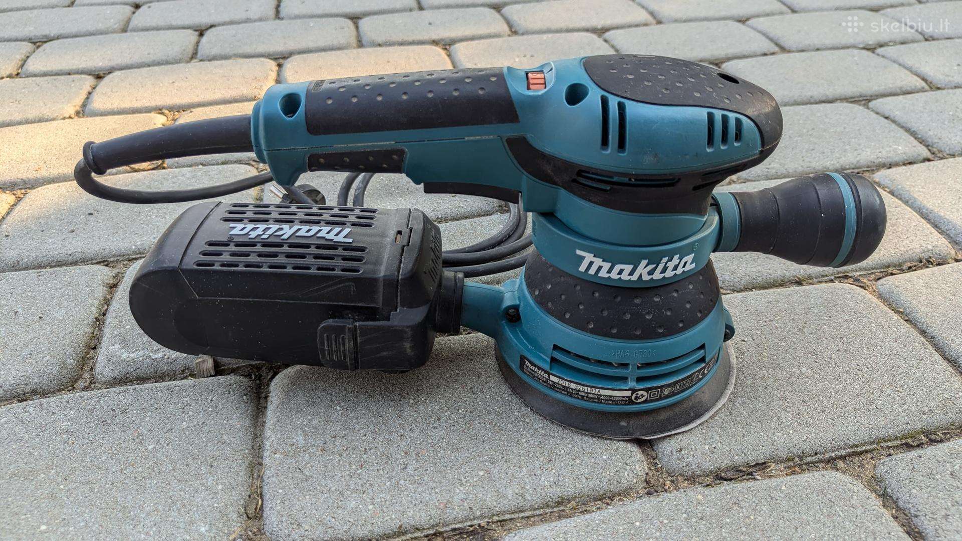 Makita Bo5041, ekscentrinis šlifuoklis, 125 mm