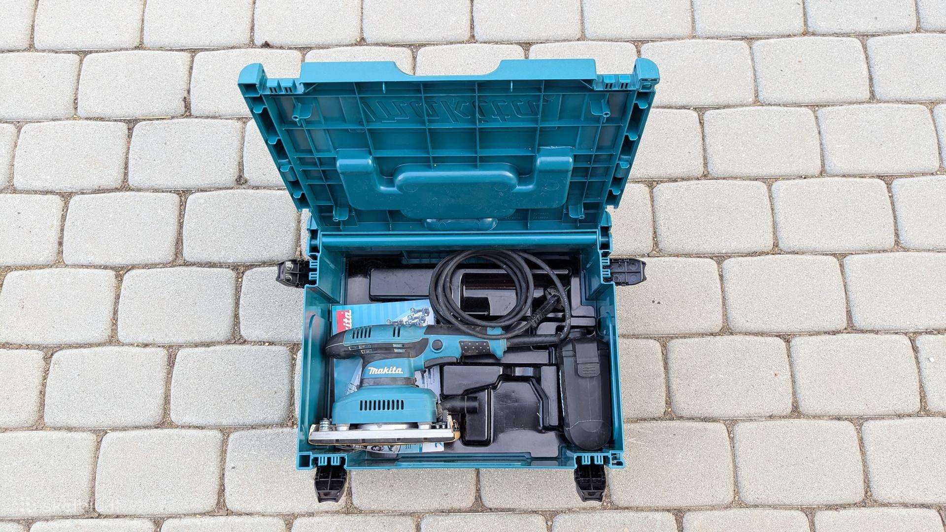 Makita Bo3711, vibracinis šlifuoklis, 93 x 228 mm
