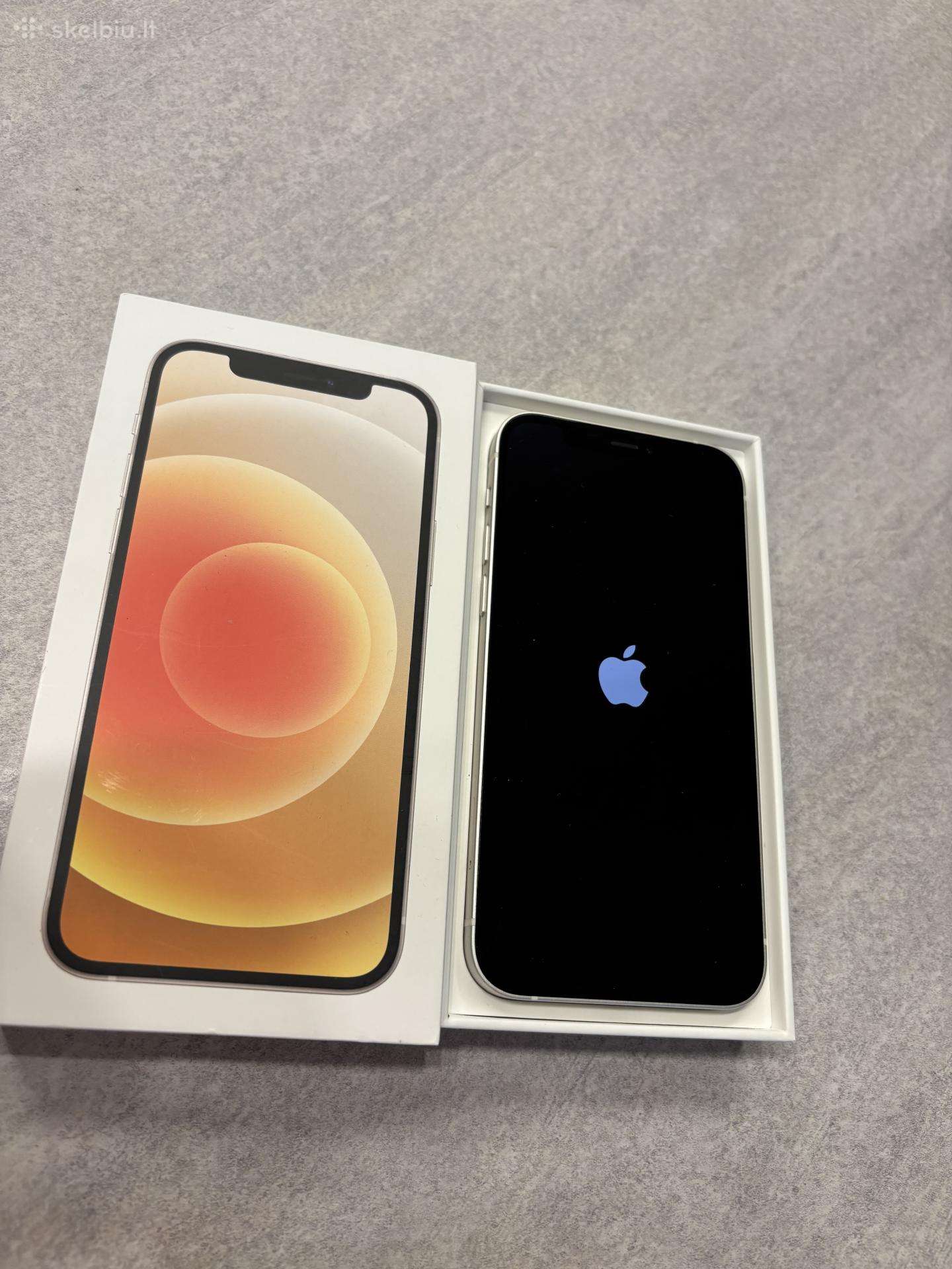 Iphone12, baltas