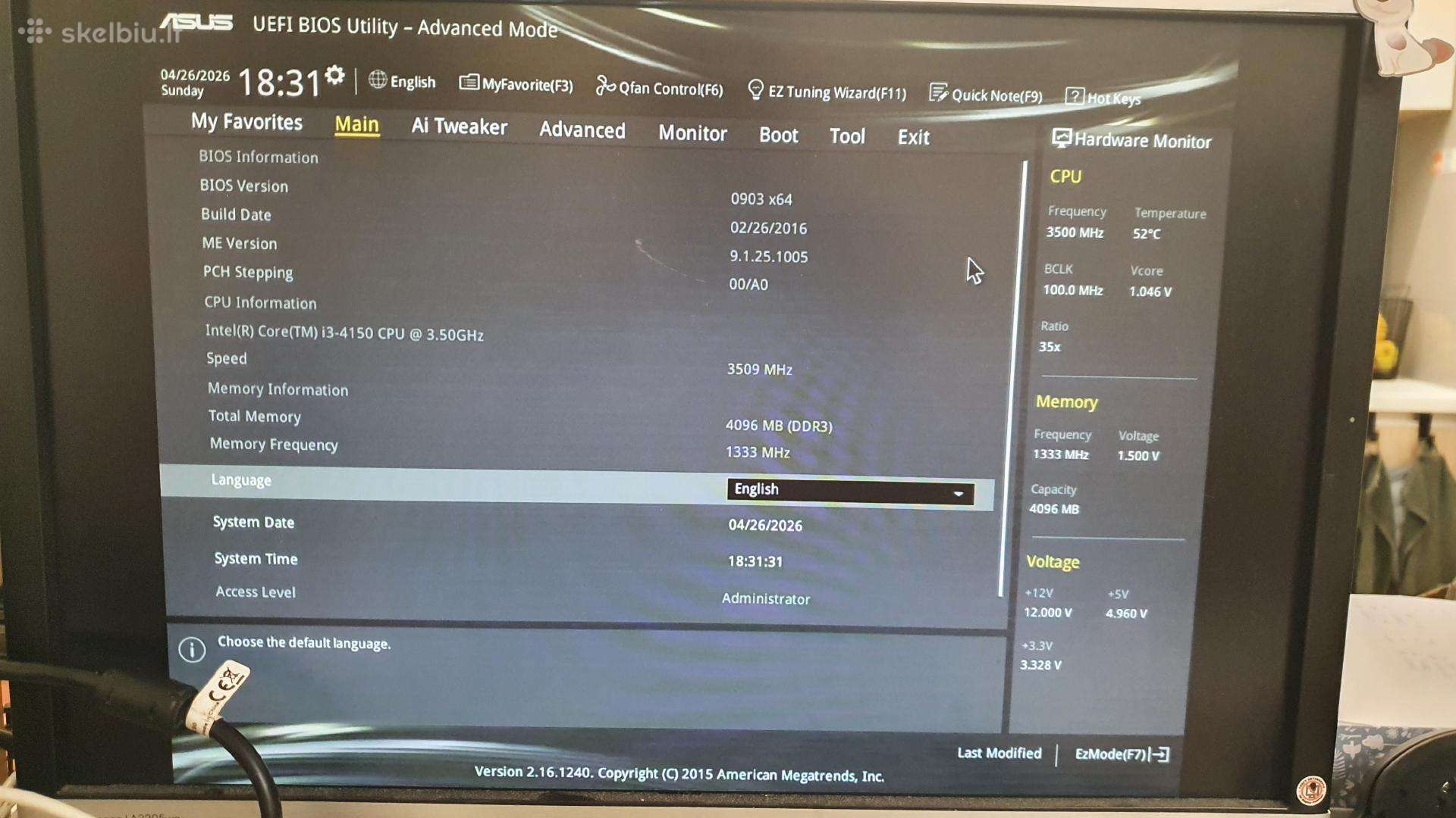 Asus Z97-k R2.0