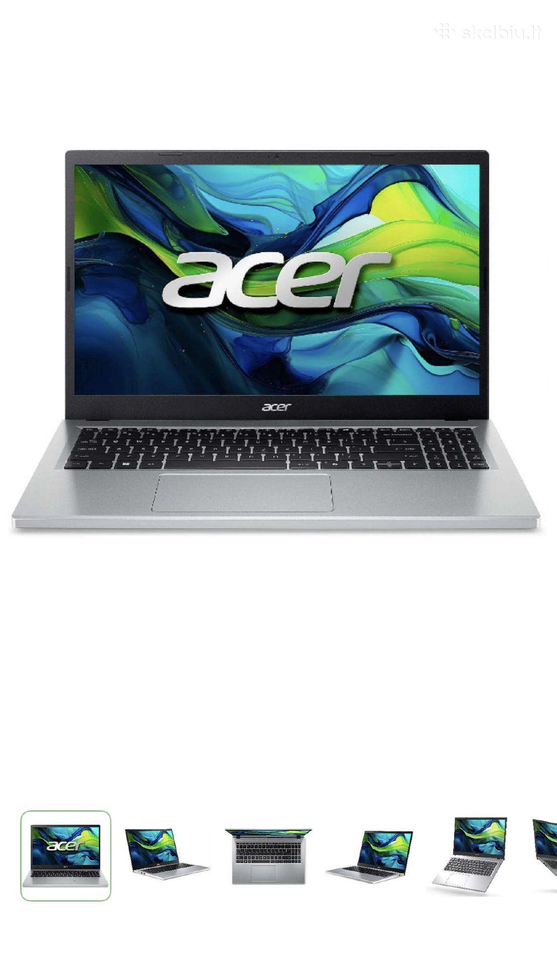 Acer Aspire Ag15 (sidabrinis, garantija)