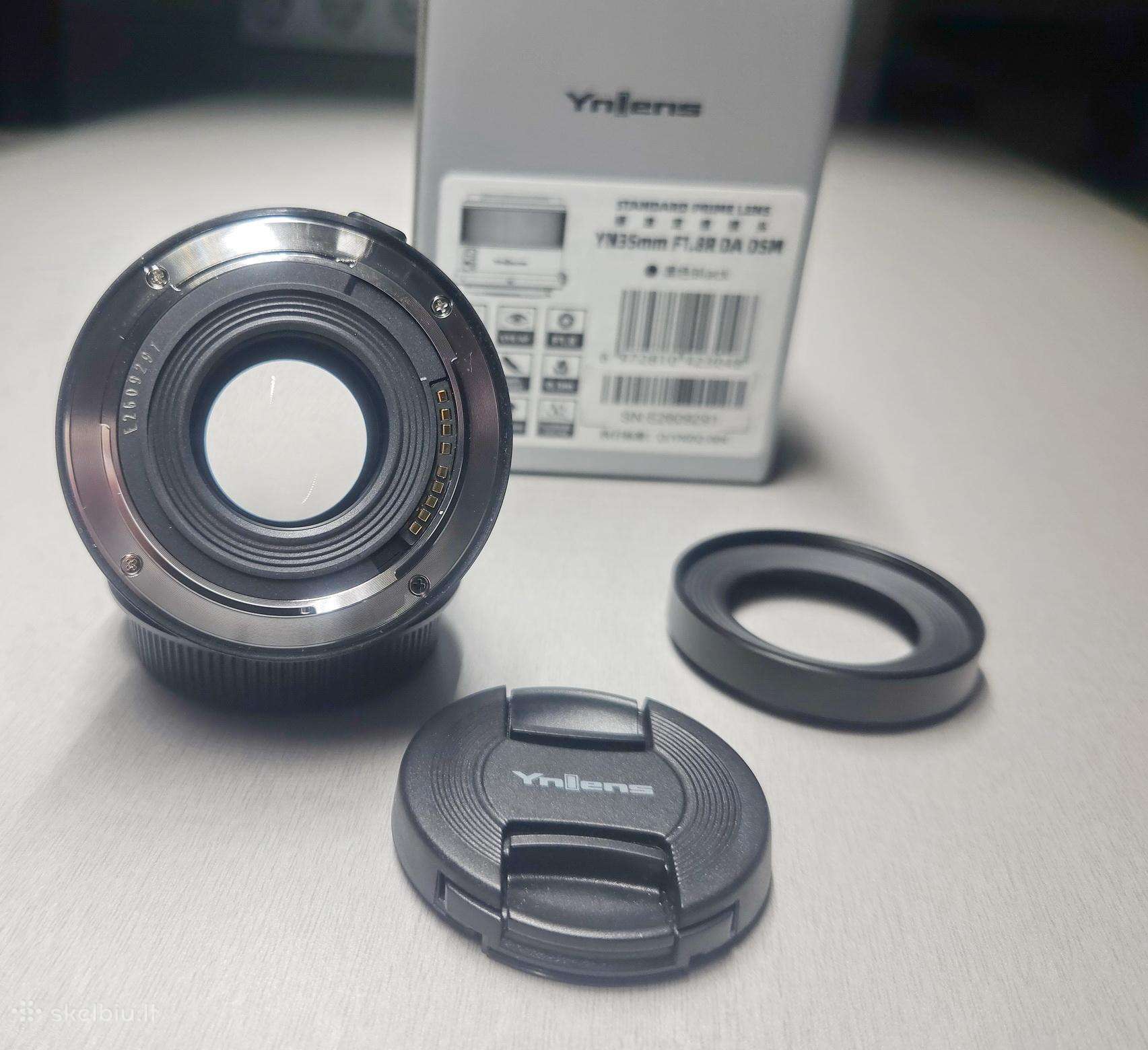 Yongnuo 35mm F1.8 Auto Focus objektyvas (Canon Rf)