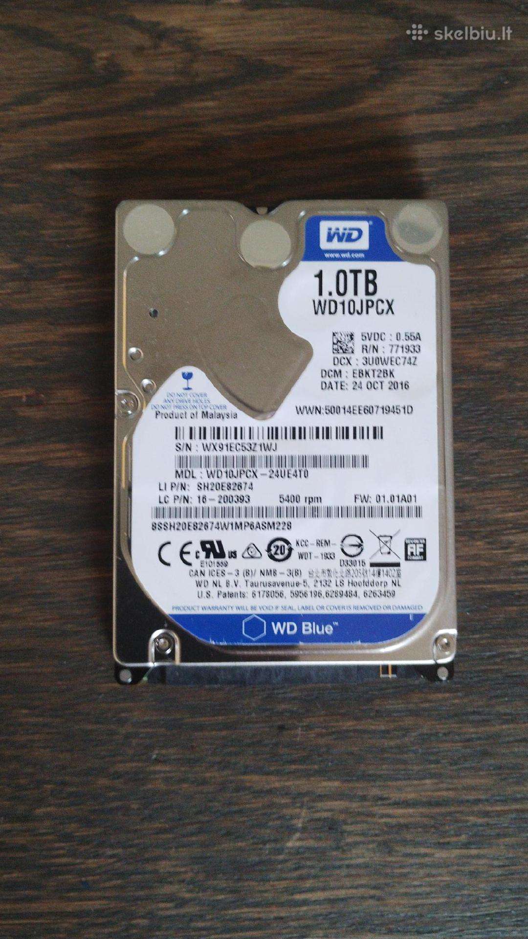 Wd HDD 1tb
