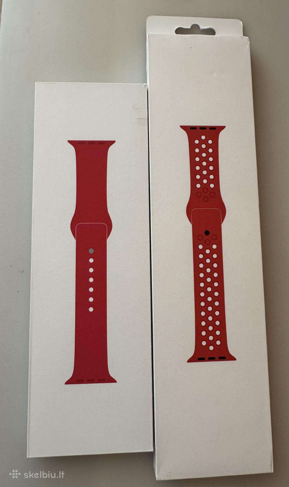 Apple Watch Nike ir Red apyrankei