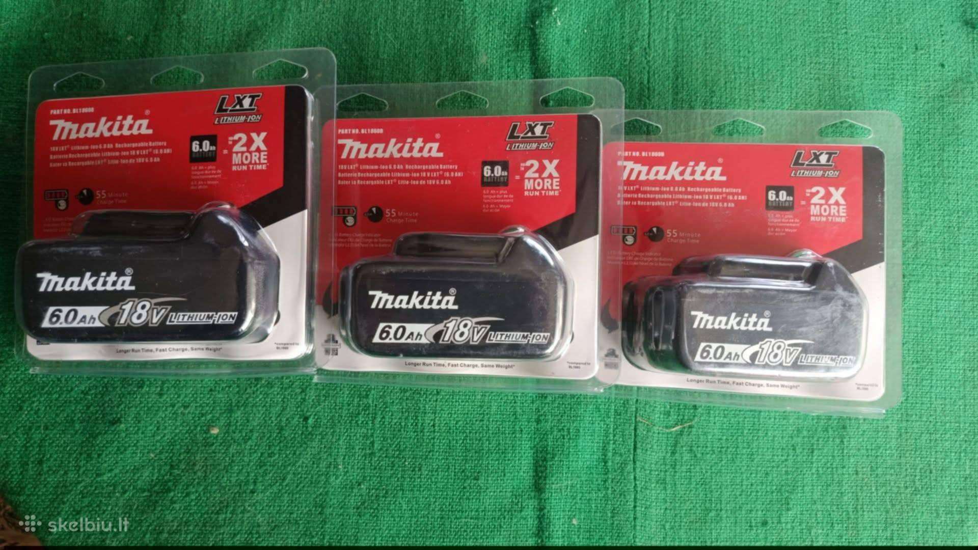 Lithium-ion 18v 6.0ah (Bl1860b)