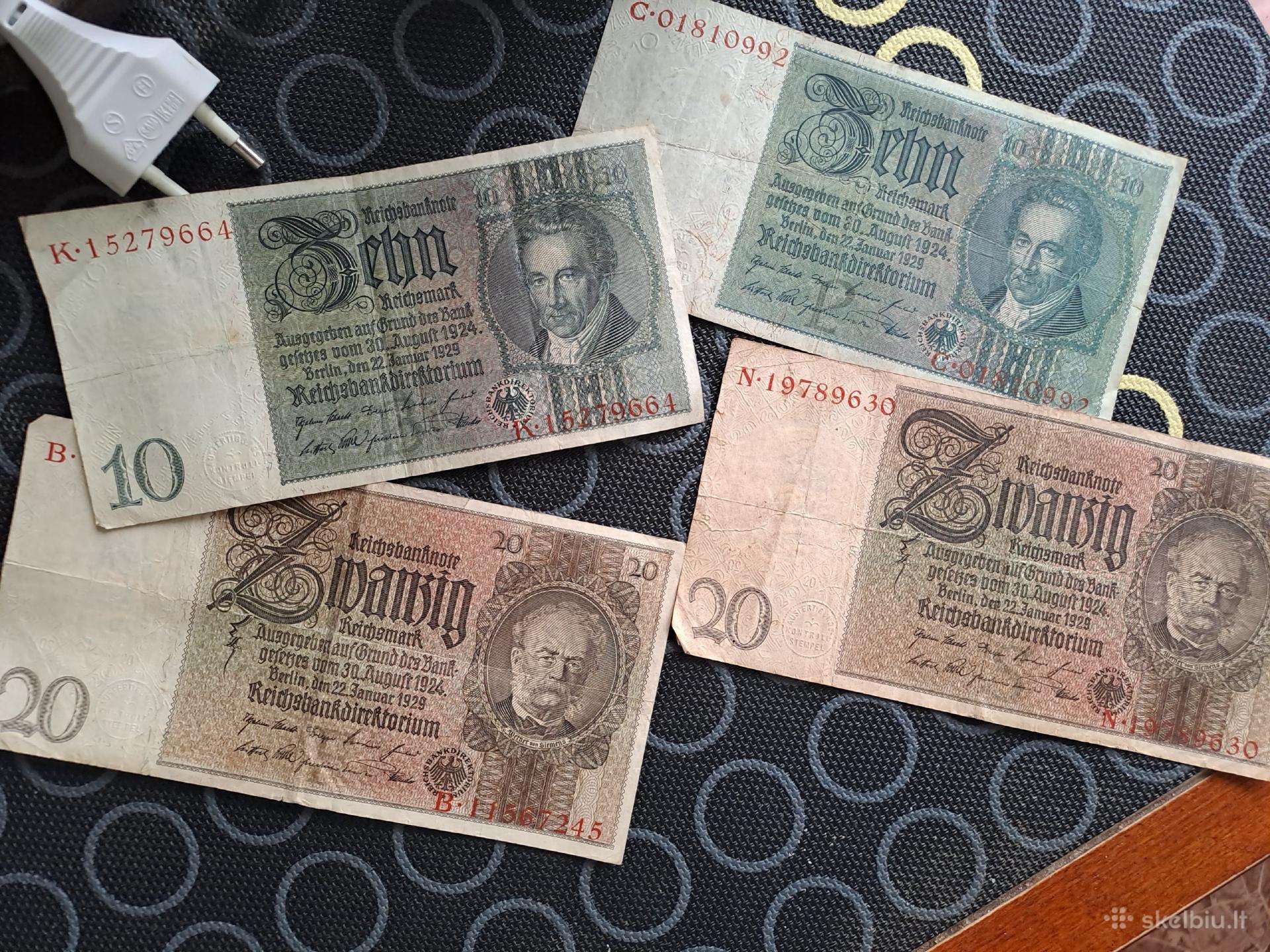 Reichmark 20 ir 10