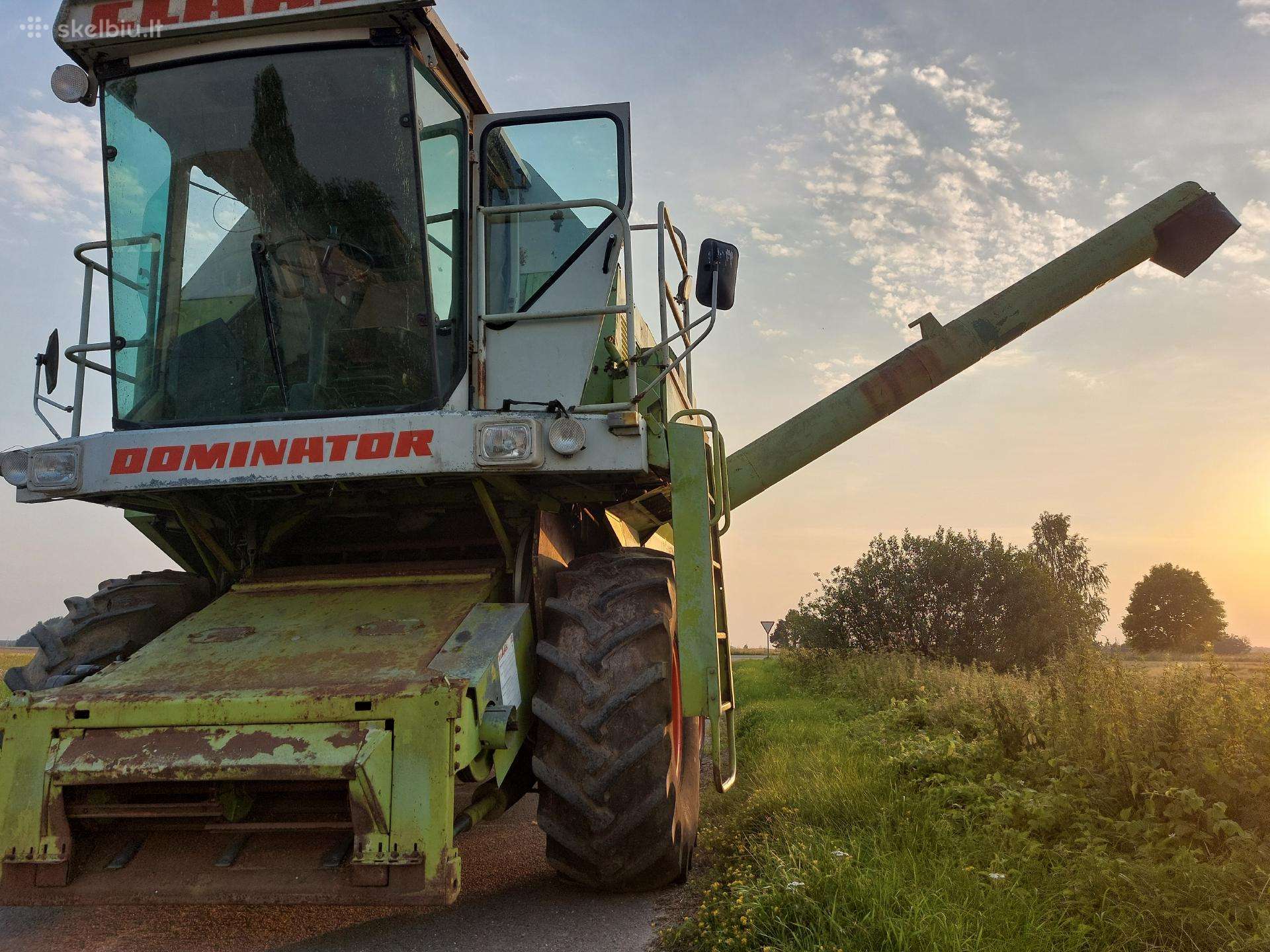 Claas Dominator-88 SL naujai parveztas ardom dalim
