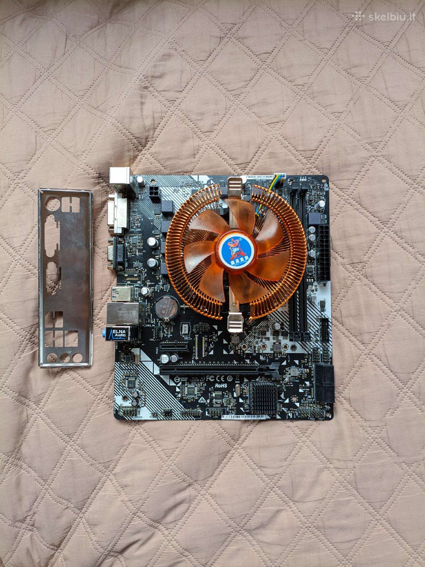 Komplektas ryzen 5 2600 / Asrock A320m