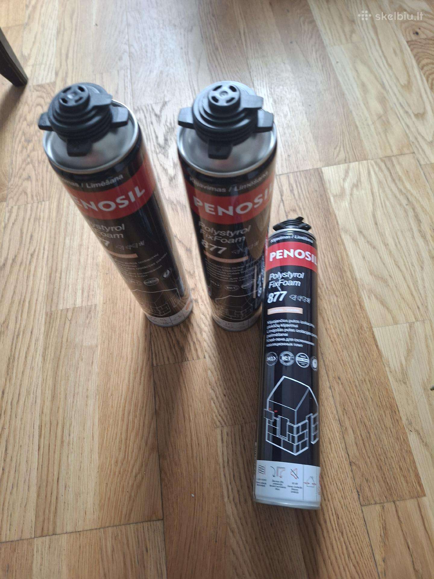 Polisterolio klijai
