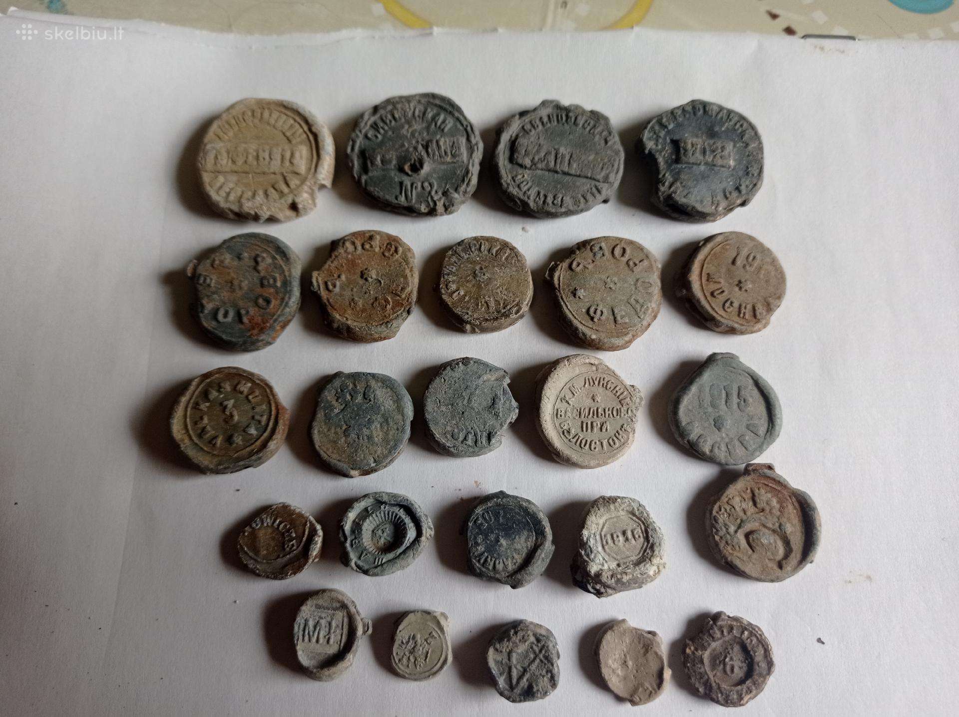 Švininiai plombos Ww1, Ww2
