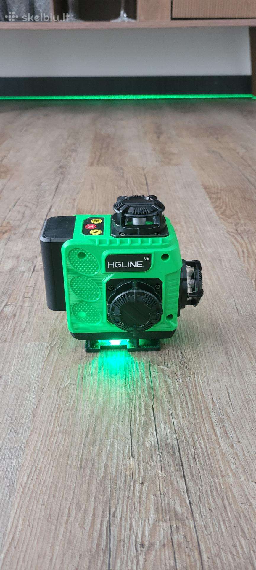 4d lazerinis 16 linijų , 360 laipsnių nivelyras