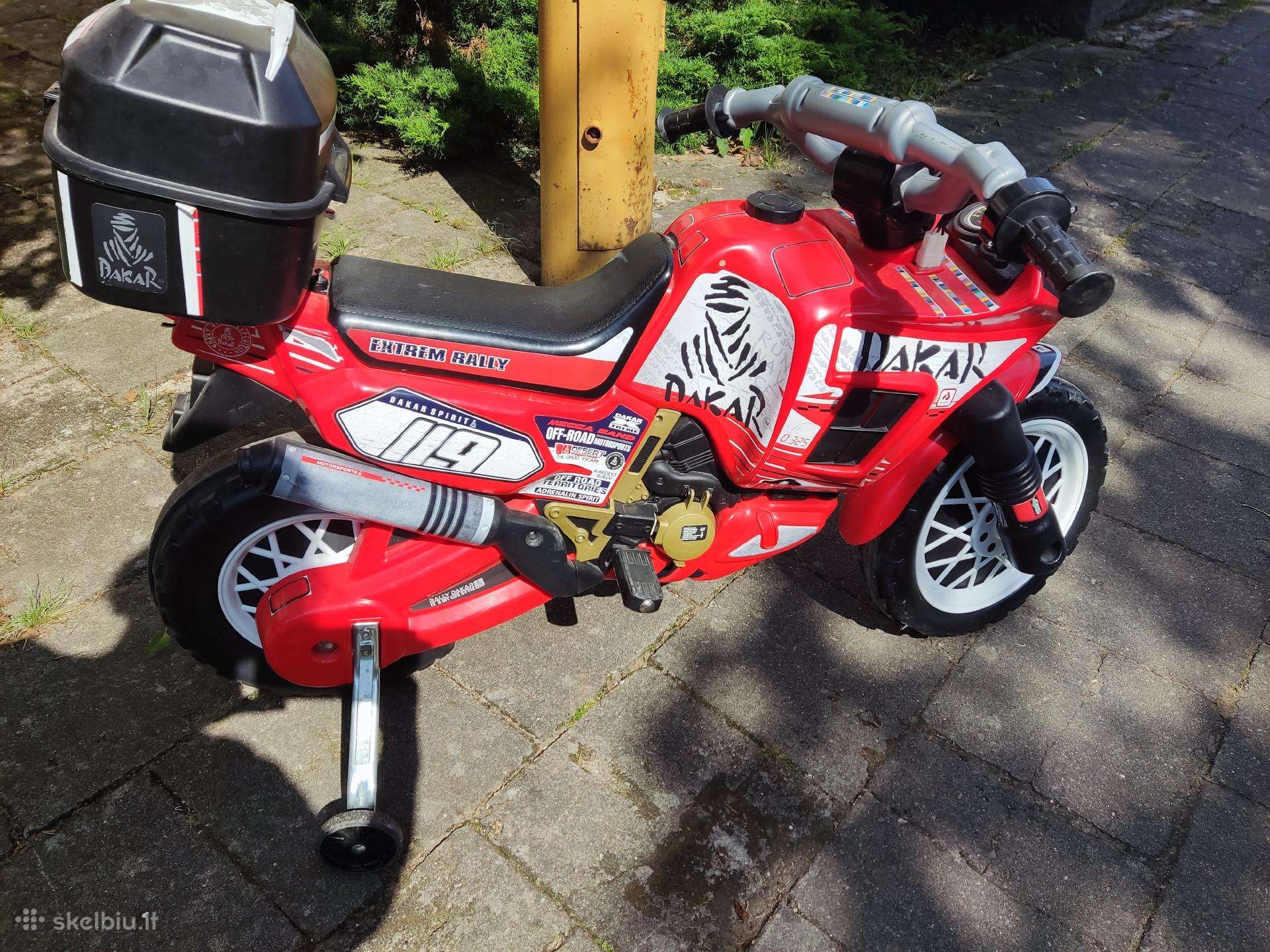 Vaikiškas elektrinis motociklas