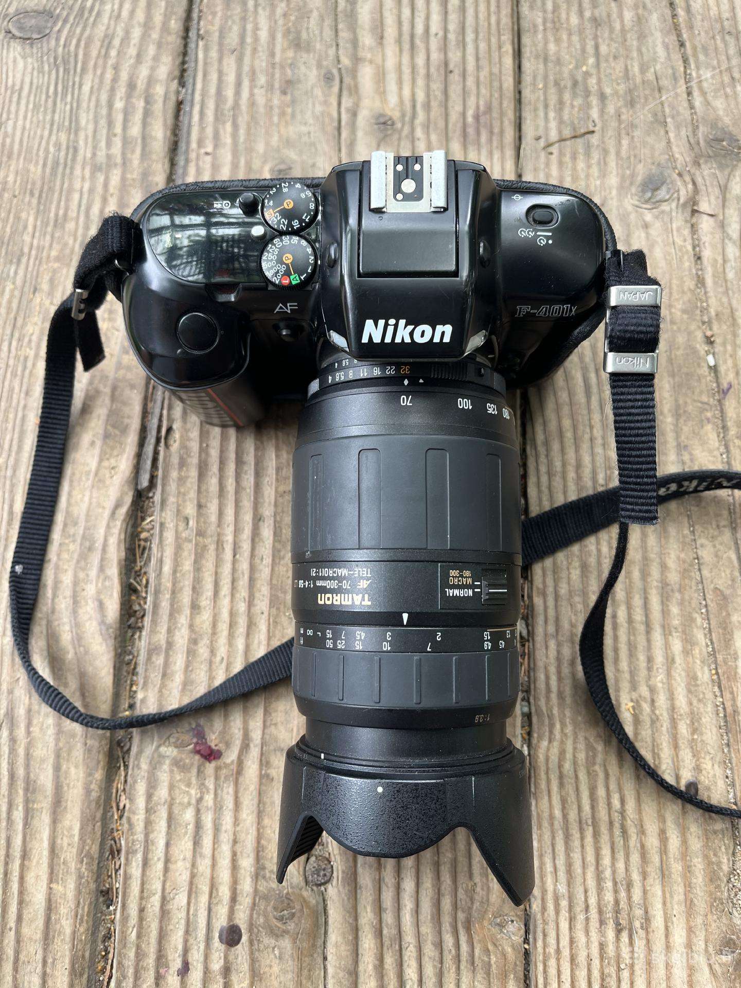 Nikon f-401x su tamron 60-300
