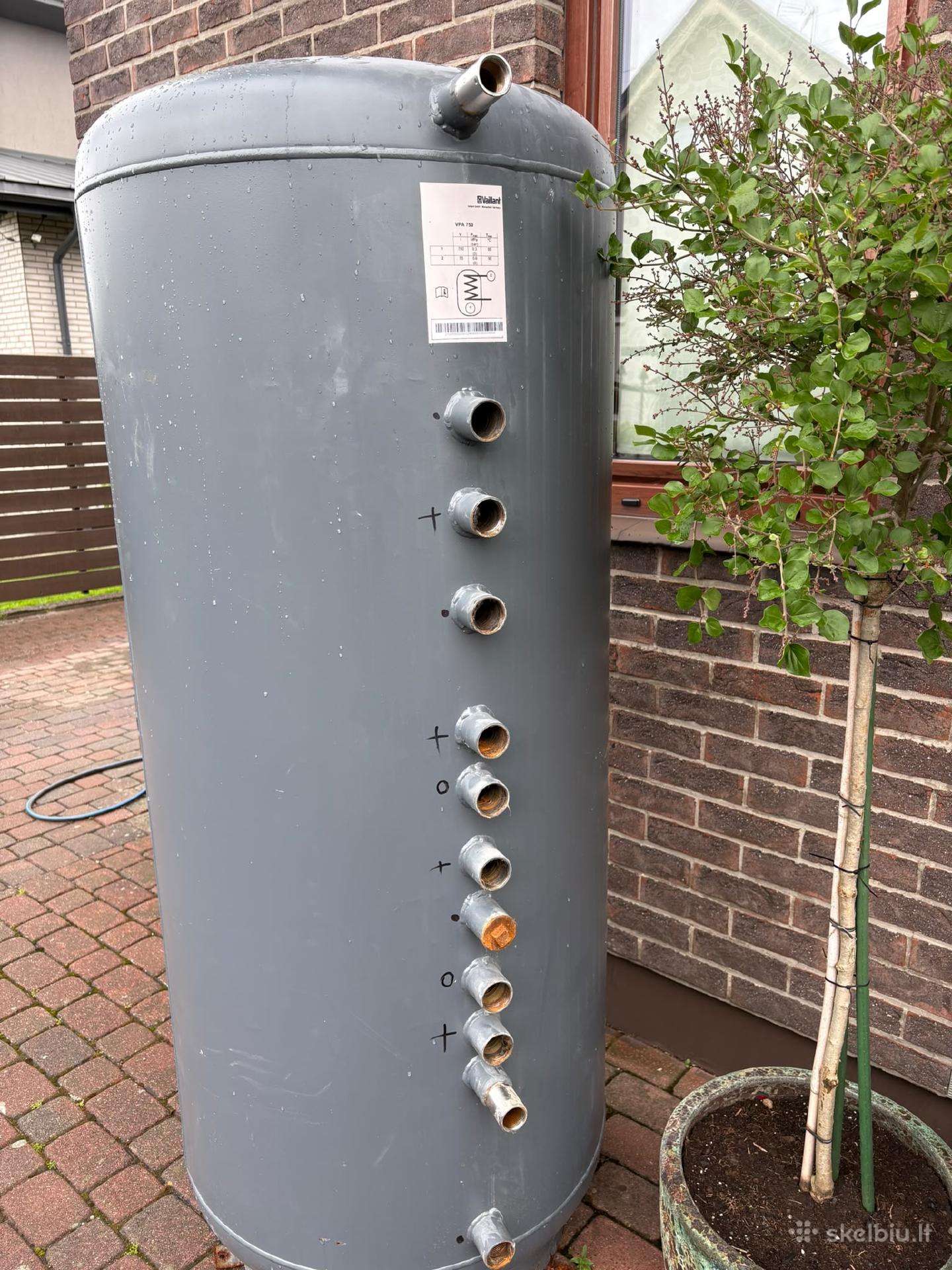 Šilto vandens akum. talpa boileris 750 l Vaillant