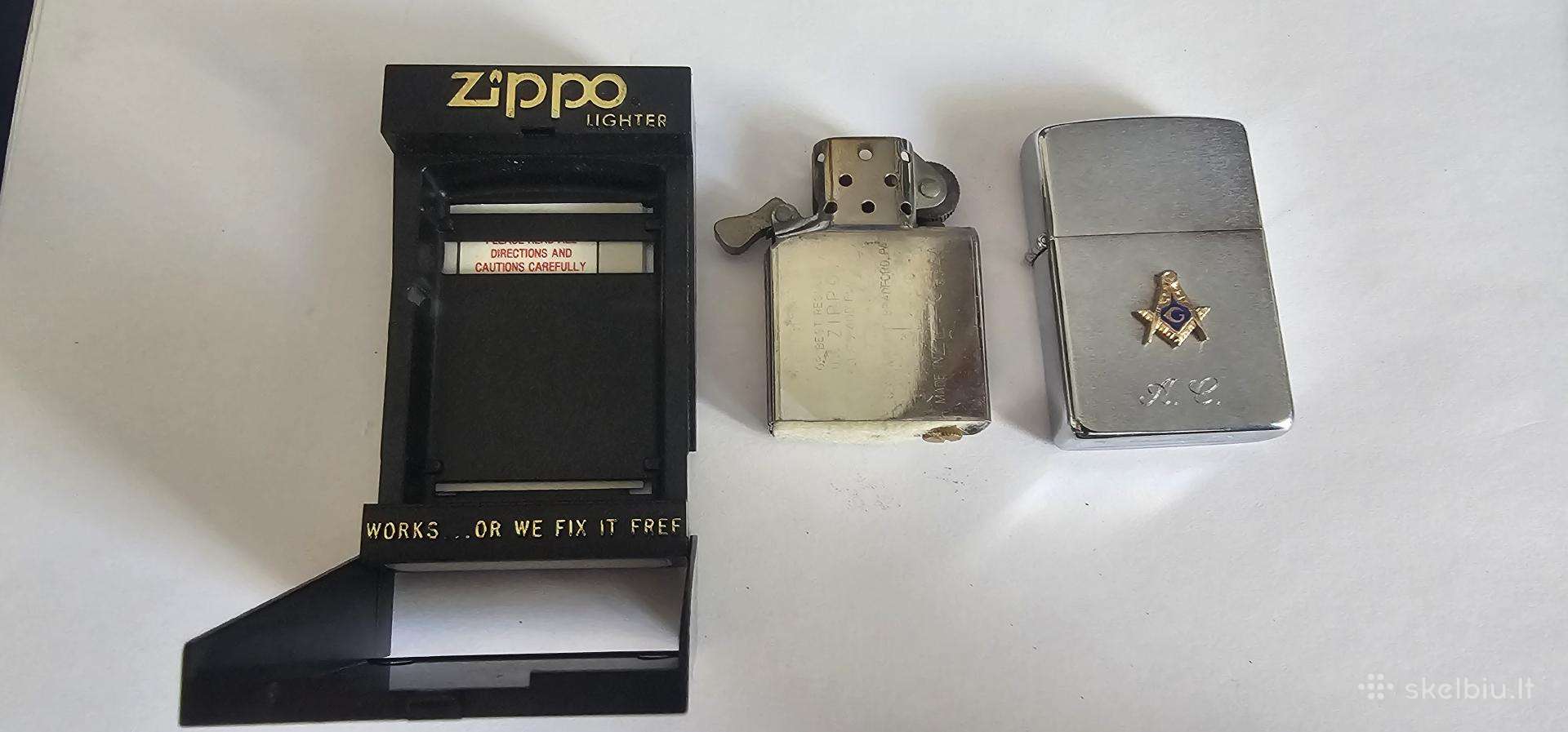 Zippo ziebtuvelis originalioje pakuoteje
