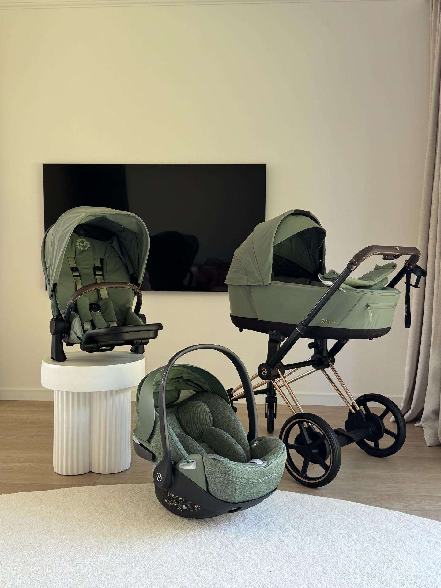 Cybex e-priam elektrinis vežimas