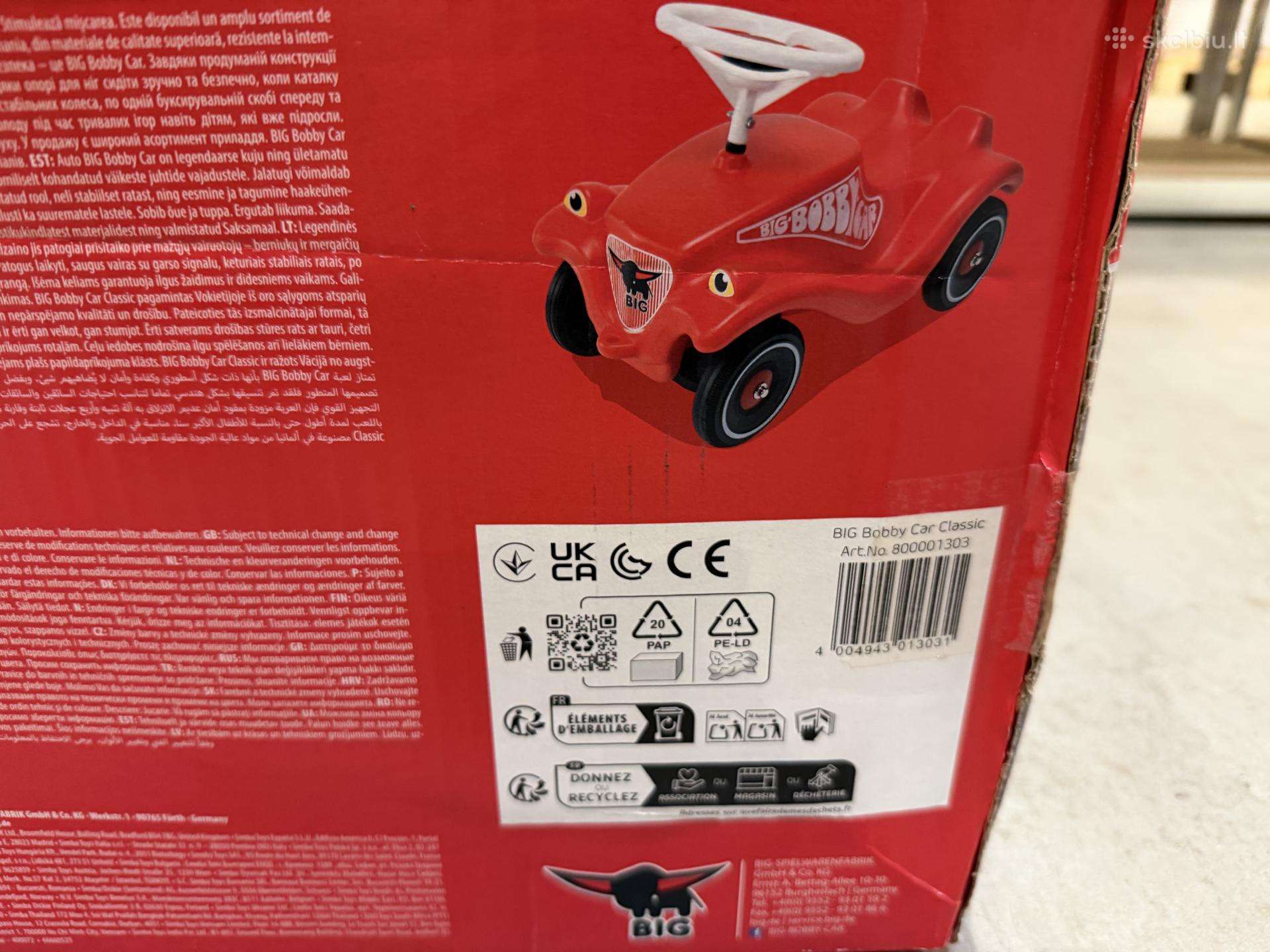 Big Bobby car stumdukas